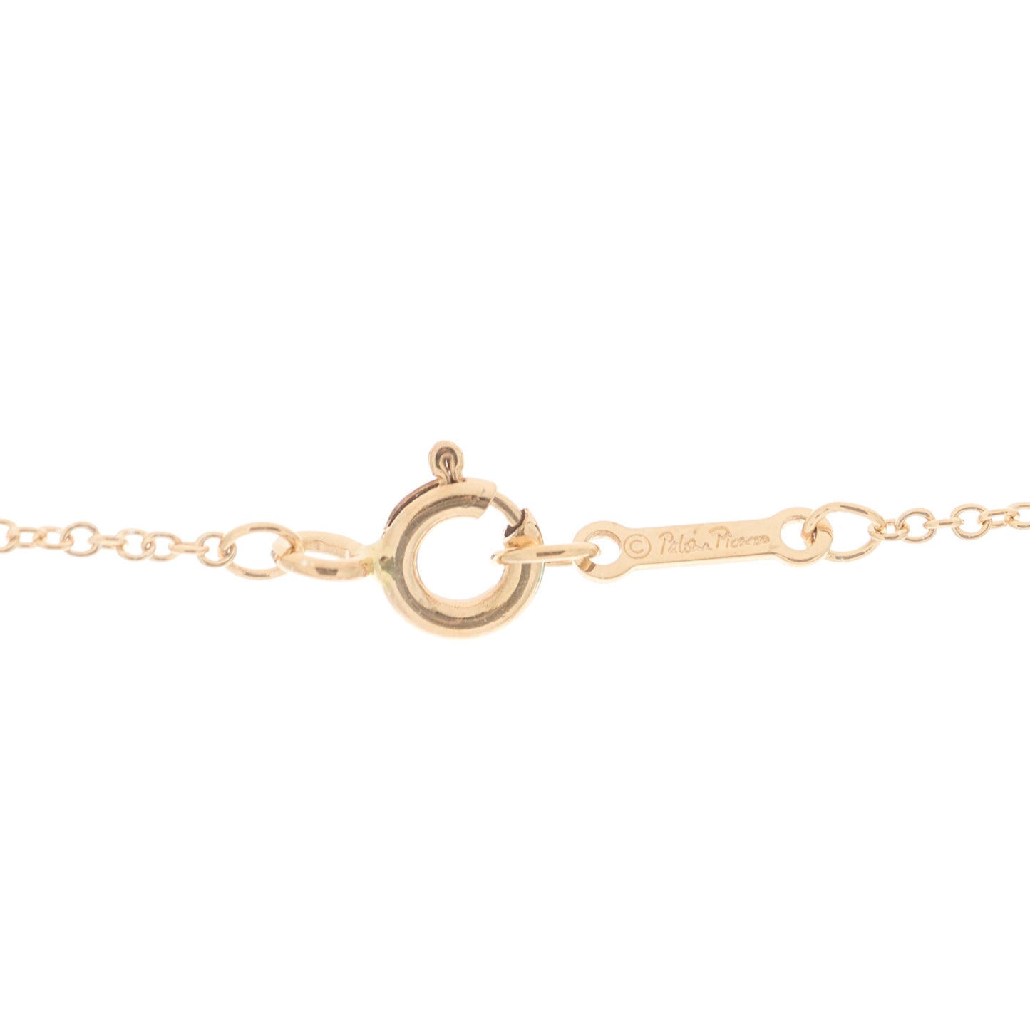 18K Rose Gold Diamond Paloma's Dove Pendant Necklace