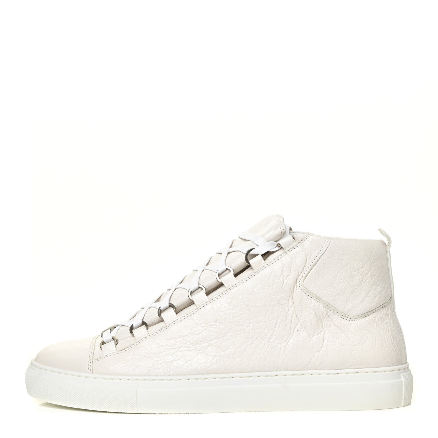 Balenciaga Agneau Arena Opaque Mens High Top Sneakers 43 Extra White 1 of 13