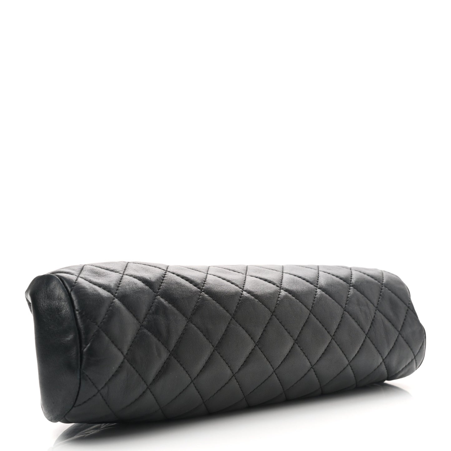 Lambskin Quilted Timeless Clutch Black