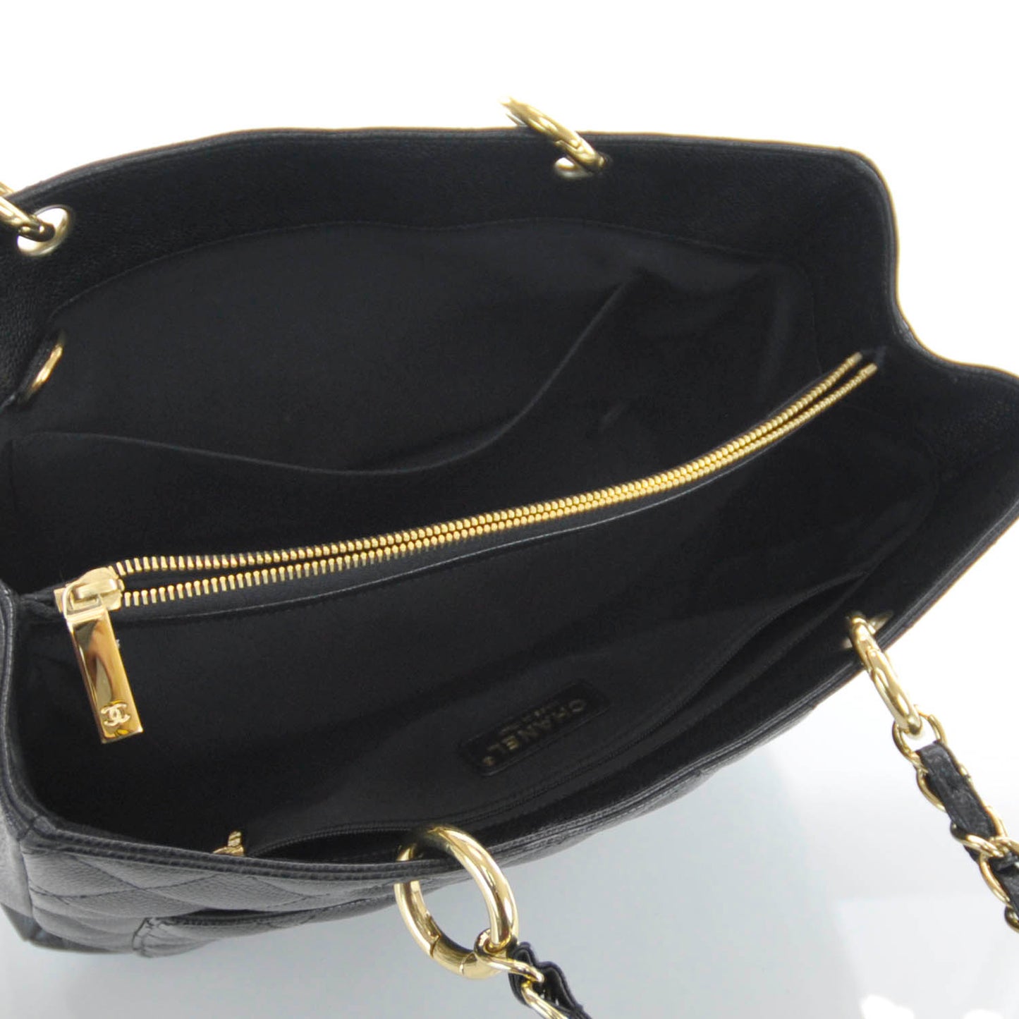 Caviar Grand Shopping Tote GST Black