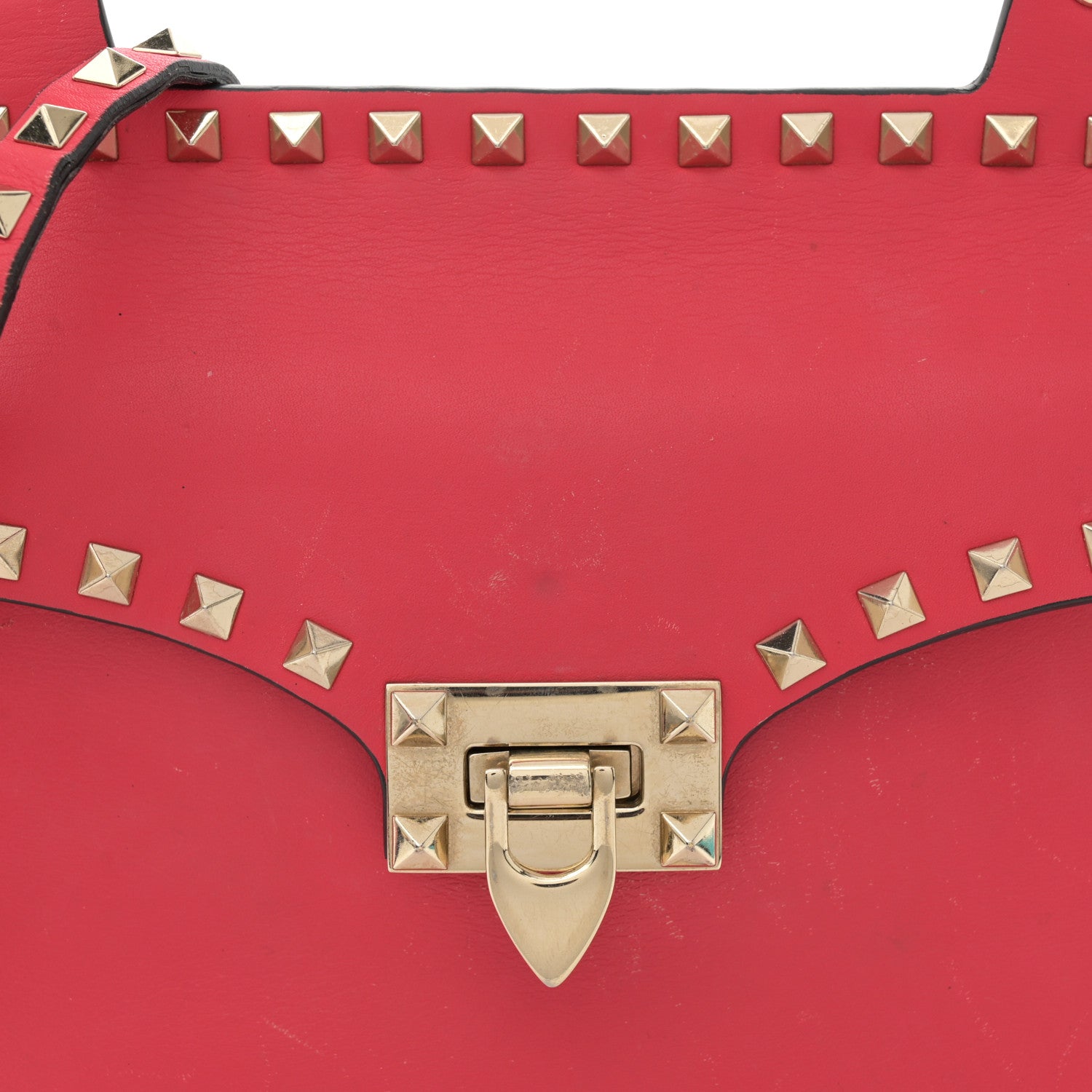 Valentino Garavani Vitello Rockstud Crossbody Bag Pink 7 of 16