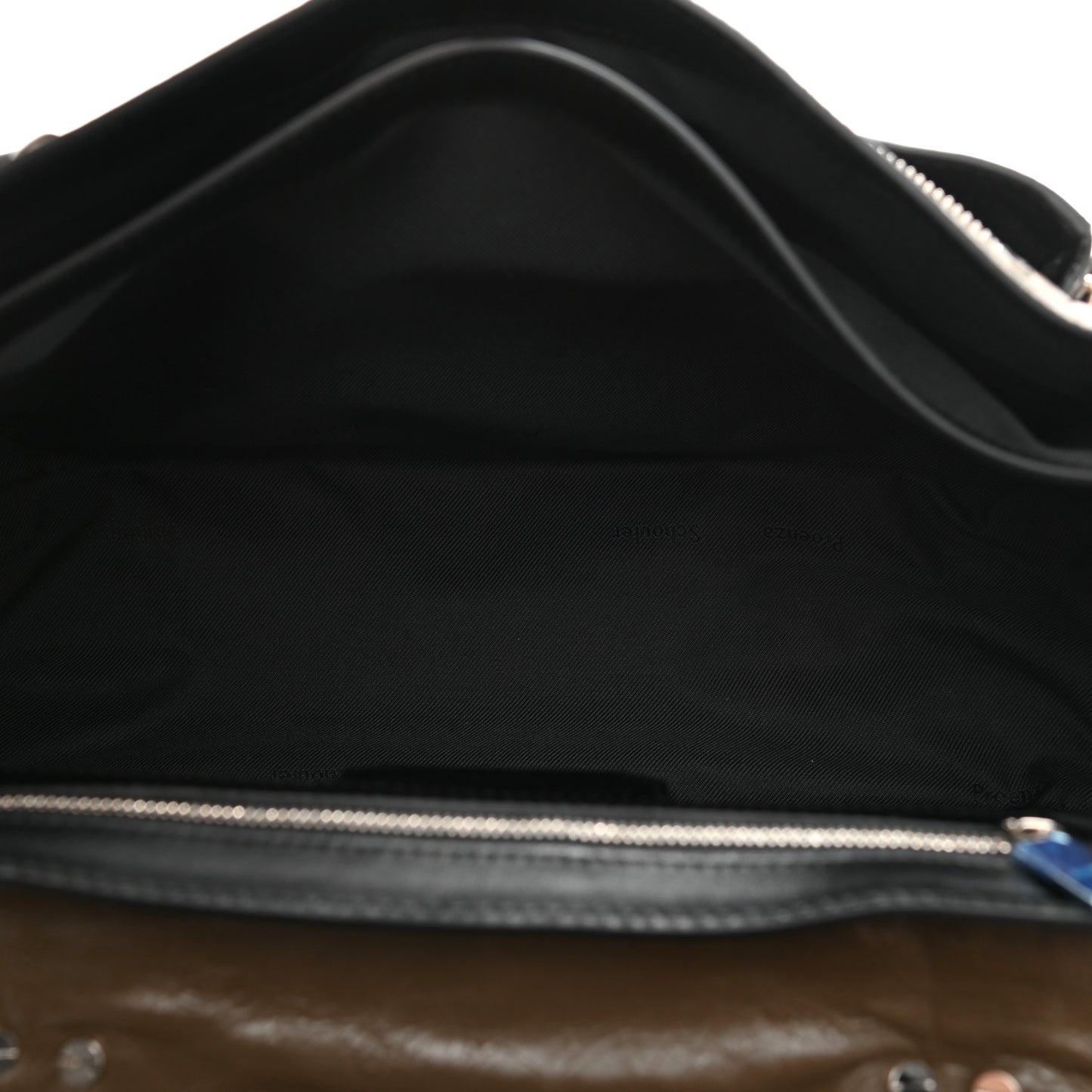 Calfskin Medium Contrast Stitching PS1 Satchel Bay Leaf