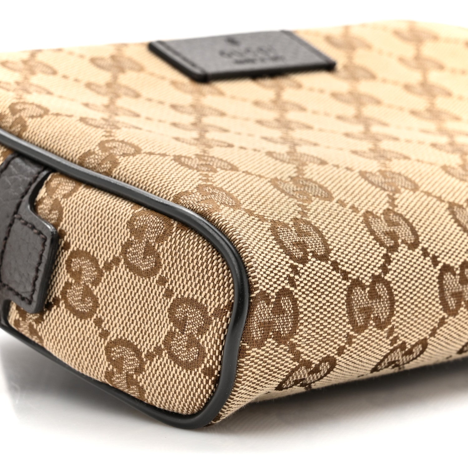 Gucci Monogram Belt Bag Dark Brown 10 of 10