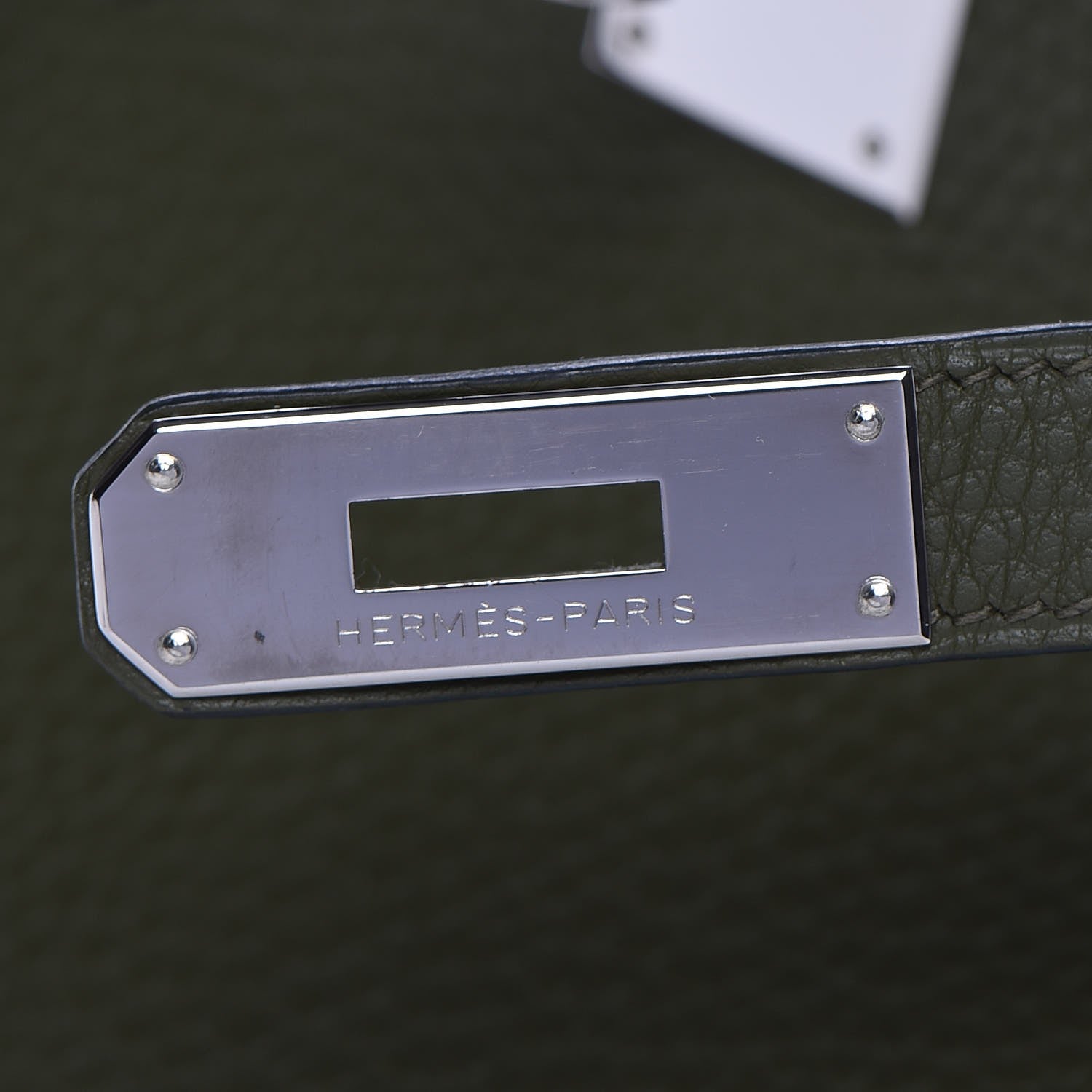 Hermes Togo Birkin 30 Vert Olive 19 of 31