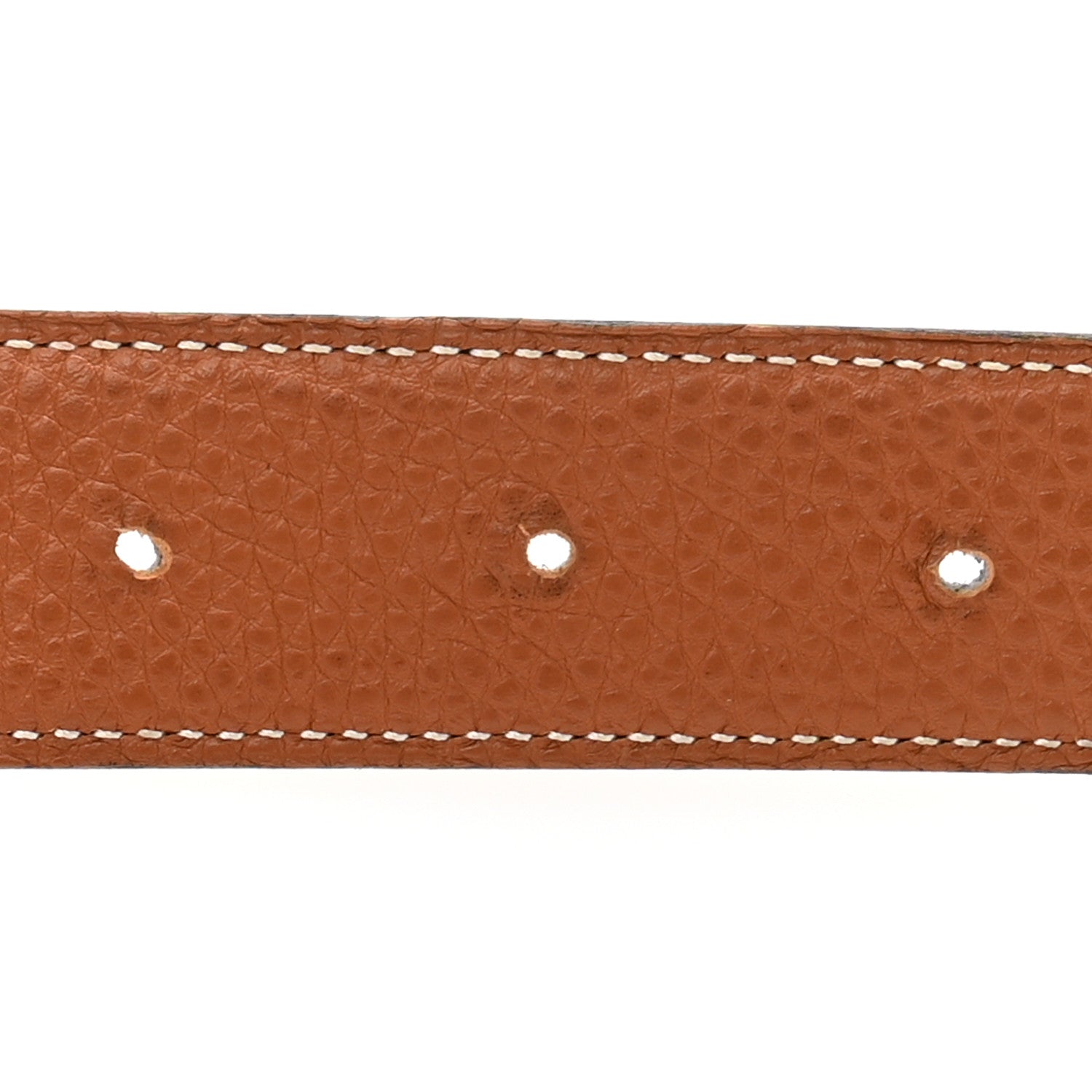 Hermes Box Togo 32mm H Belt 110 44 Black Gold 4 of 8