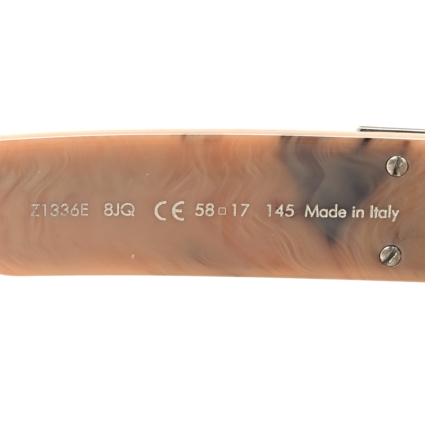 Acetate 1.1 Millionaires Sunglasses Z1336E Camel Marble