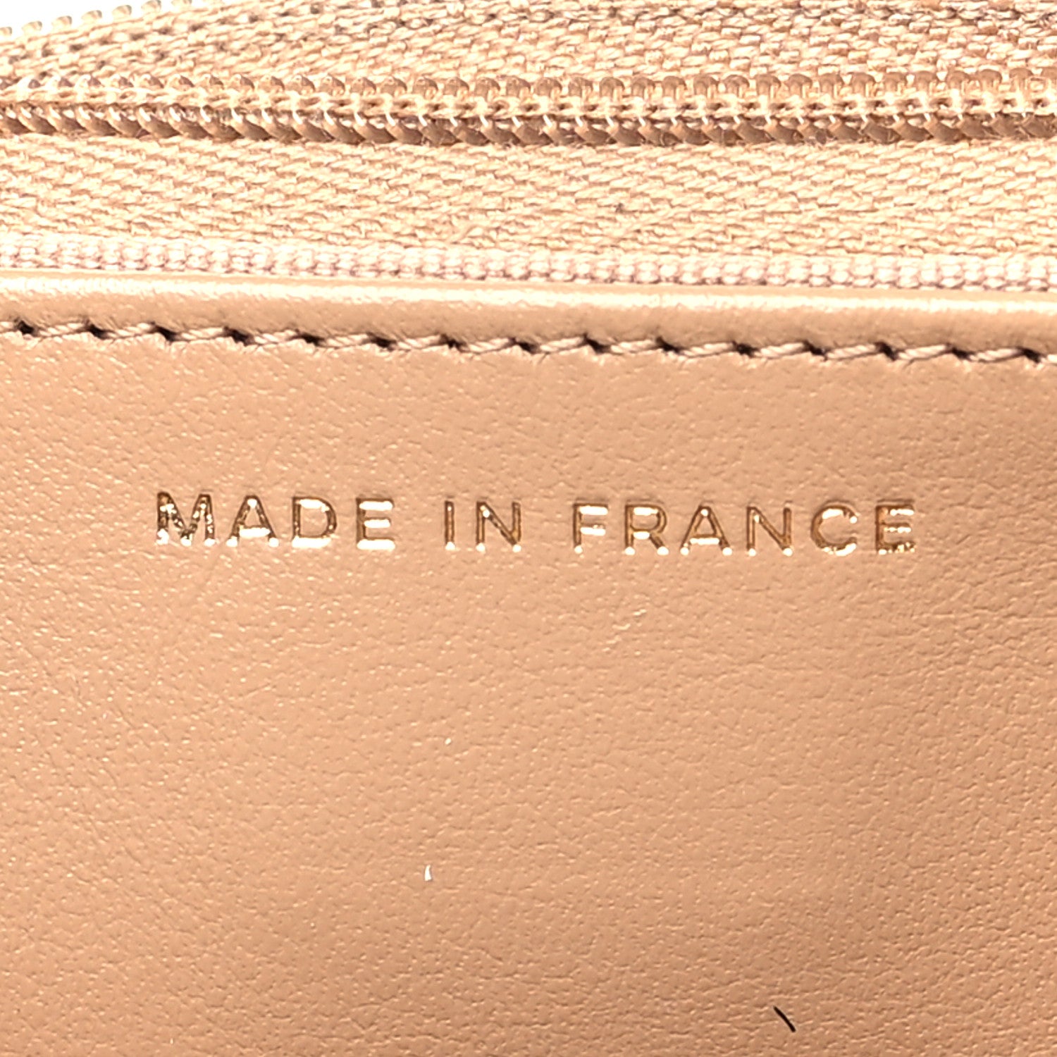 Chanel Caviar Quilted Wallet on Chain WOC Dark Beige 7 of 12