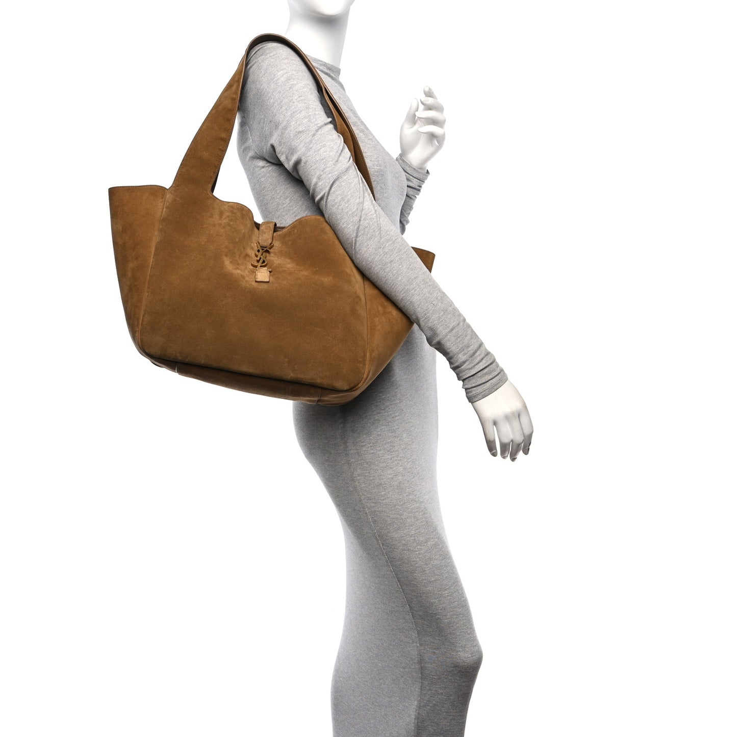 Suede Bea Tote Golden Leaf