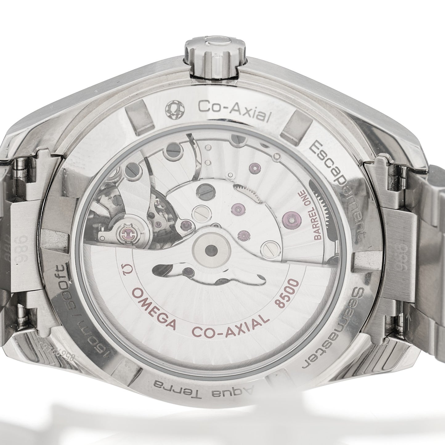 Stainless Steel 38.5mm Seamaster Aqua Terra Master Co-Axial Chronometer Automatic Watch Black 231.10.39.21.01.001