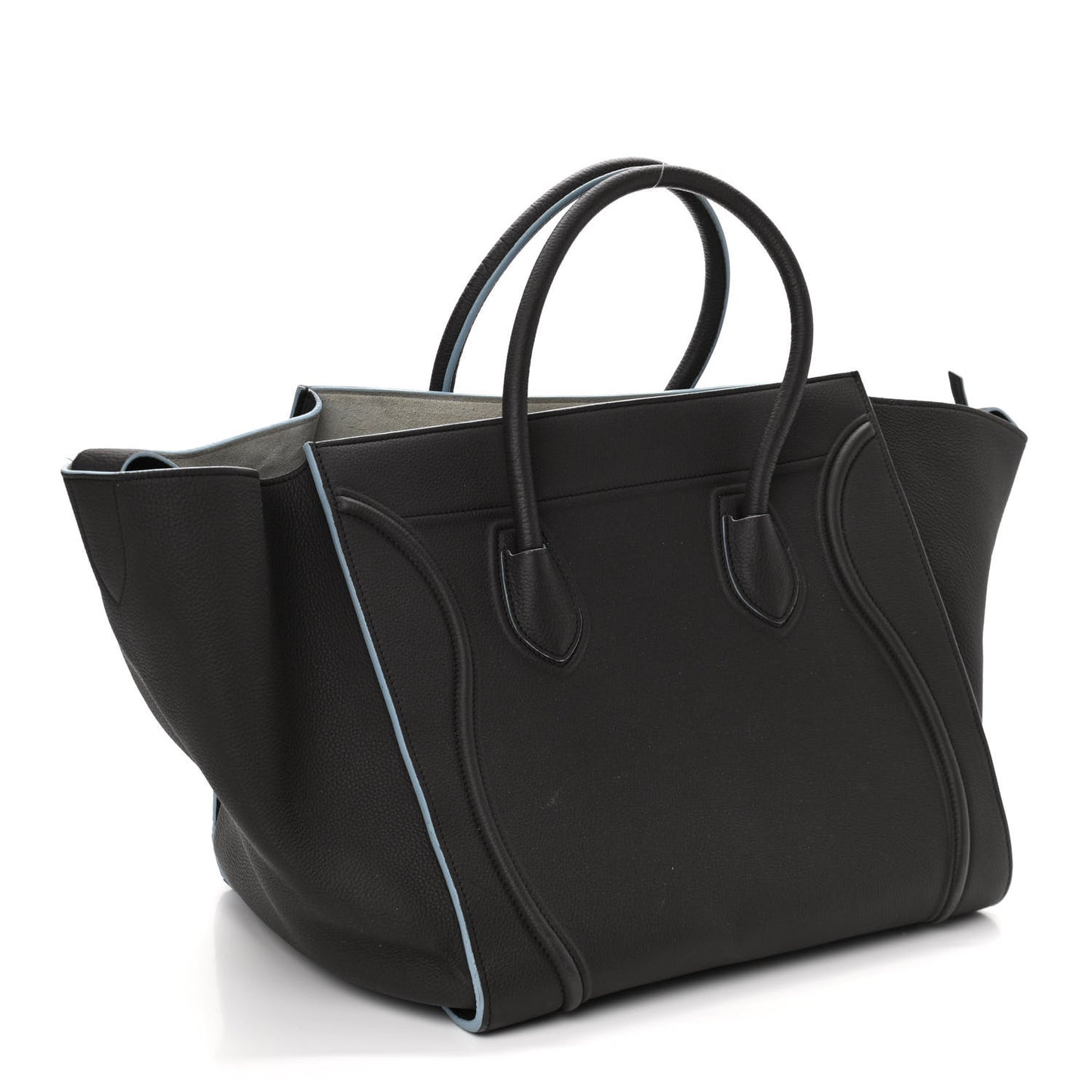 Baby Grained Calfskin Medium Phantom Luggage Anthracite