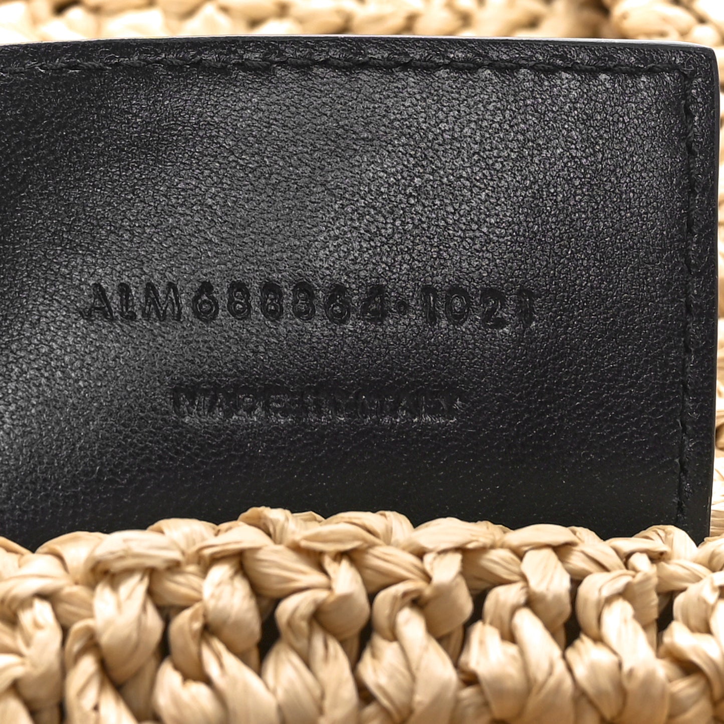 Raffia Rive Gauche Tote Natural