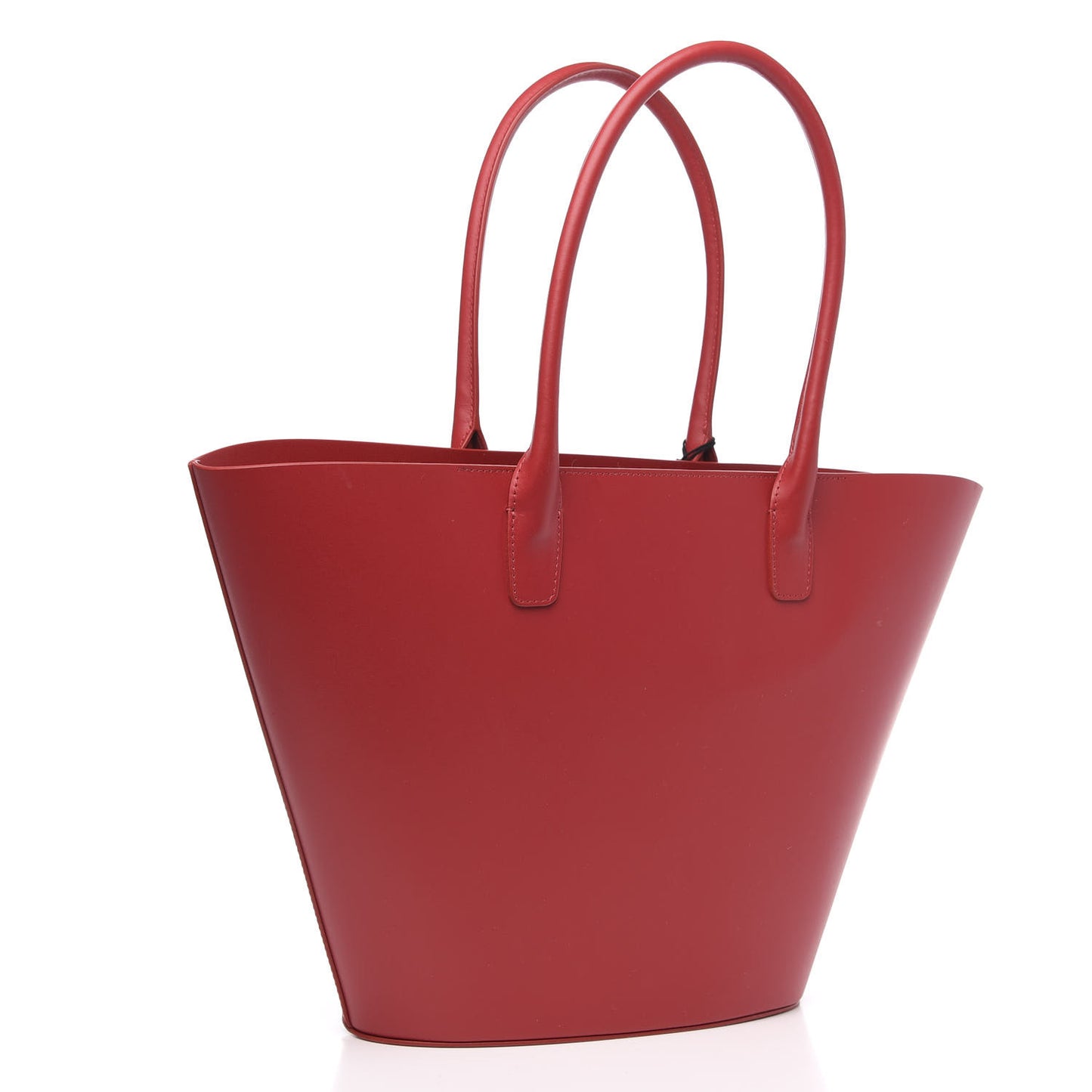 Calfskin Triangle Tote Flamma