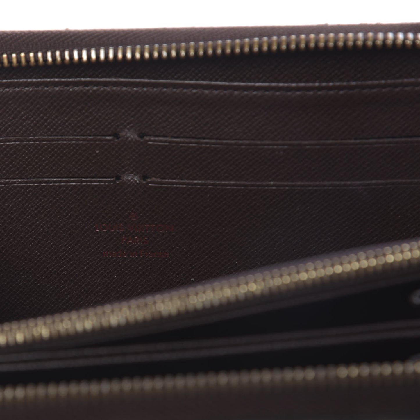 Damier Ebene Zippy Wallet