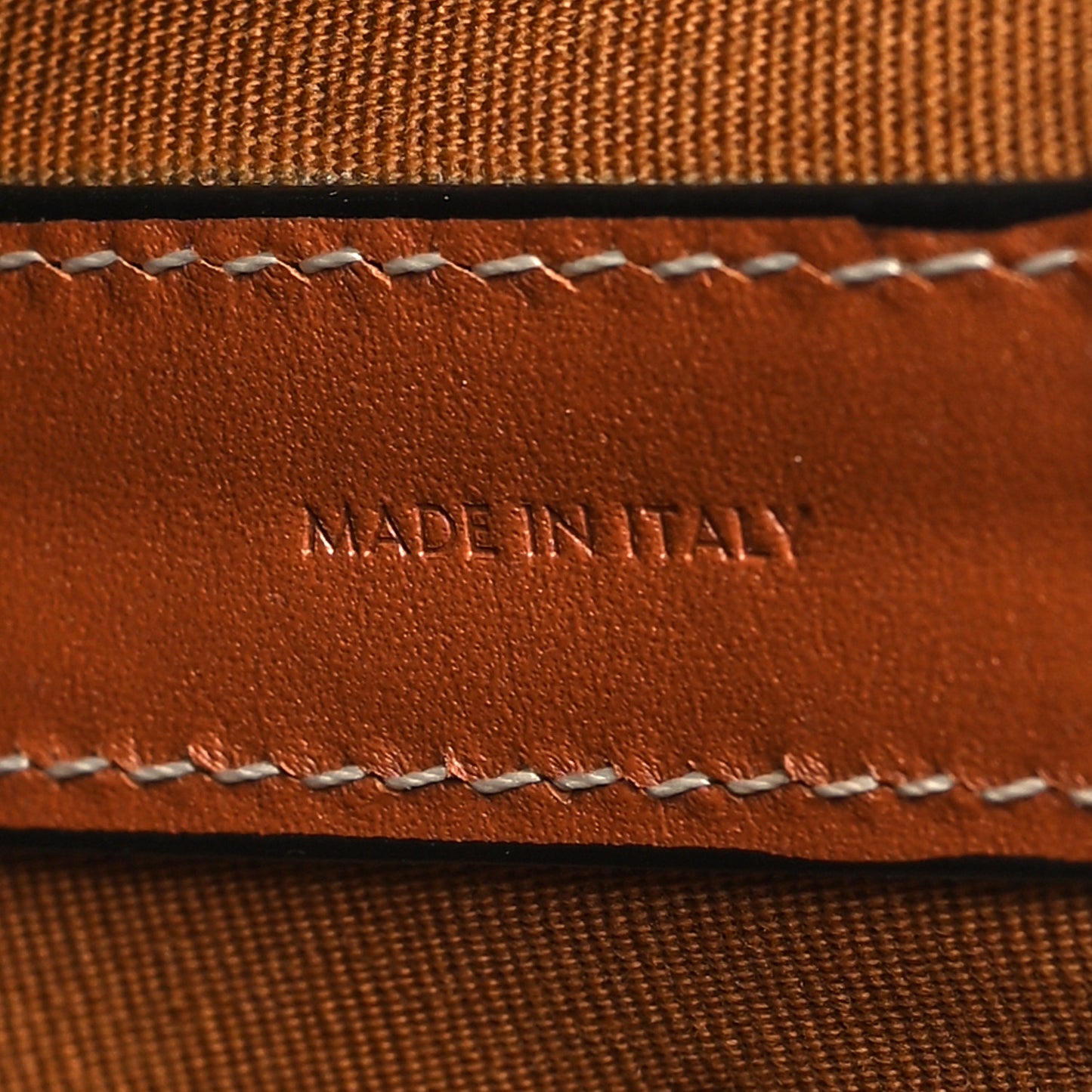 Triomphe Canvas Calfskin Medium Sailor Bag Tan
