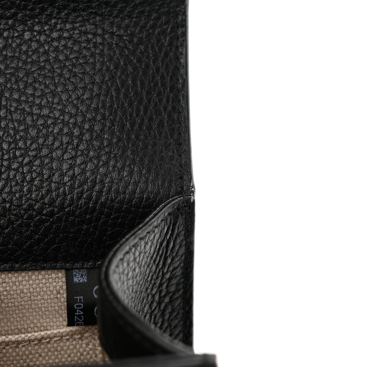 Knight Calfskin Small GG Marmont Chain Handle Bag Black
