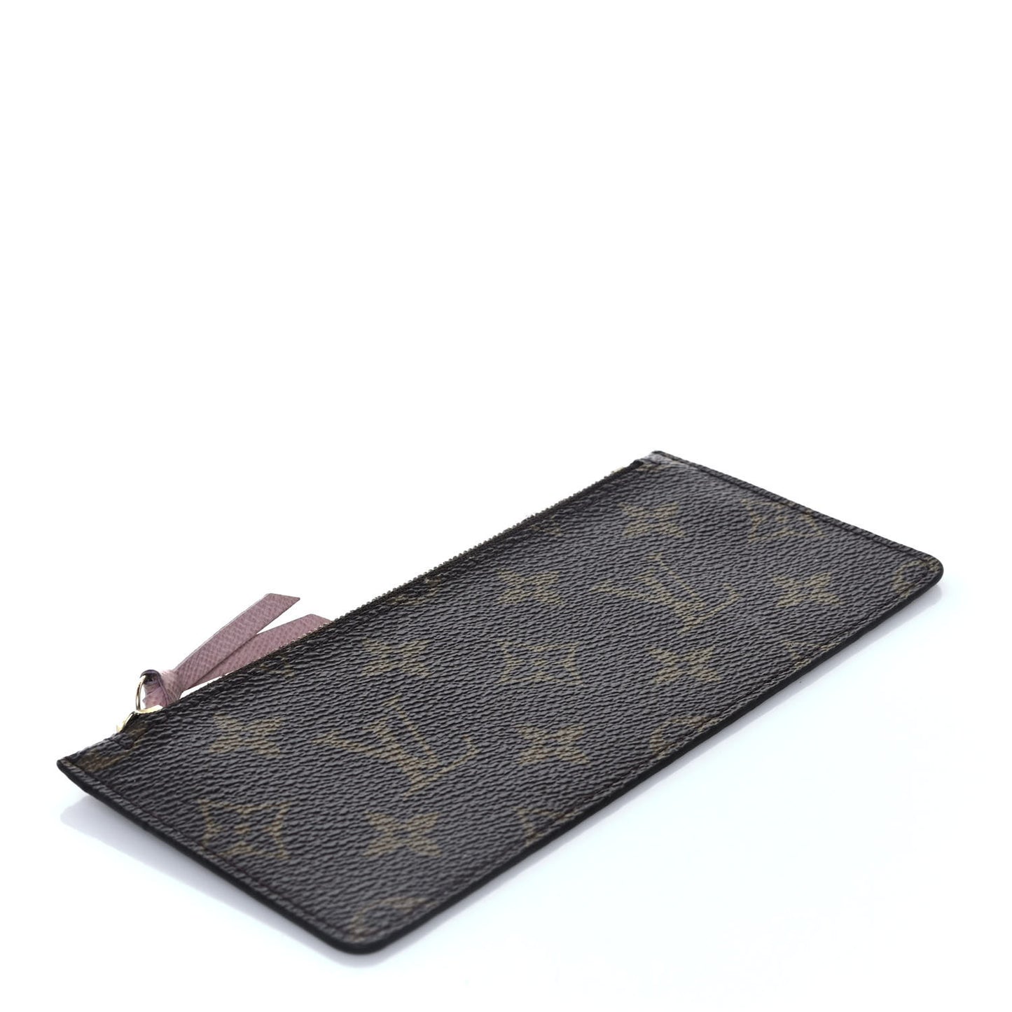 Monogram Josephine Wallet Zippered Insert Rose Ballerine