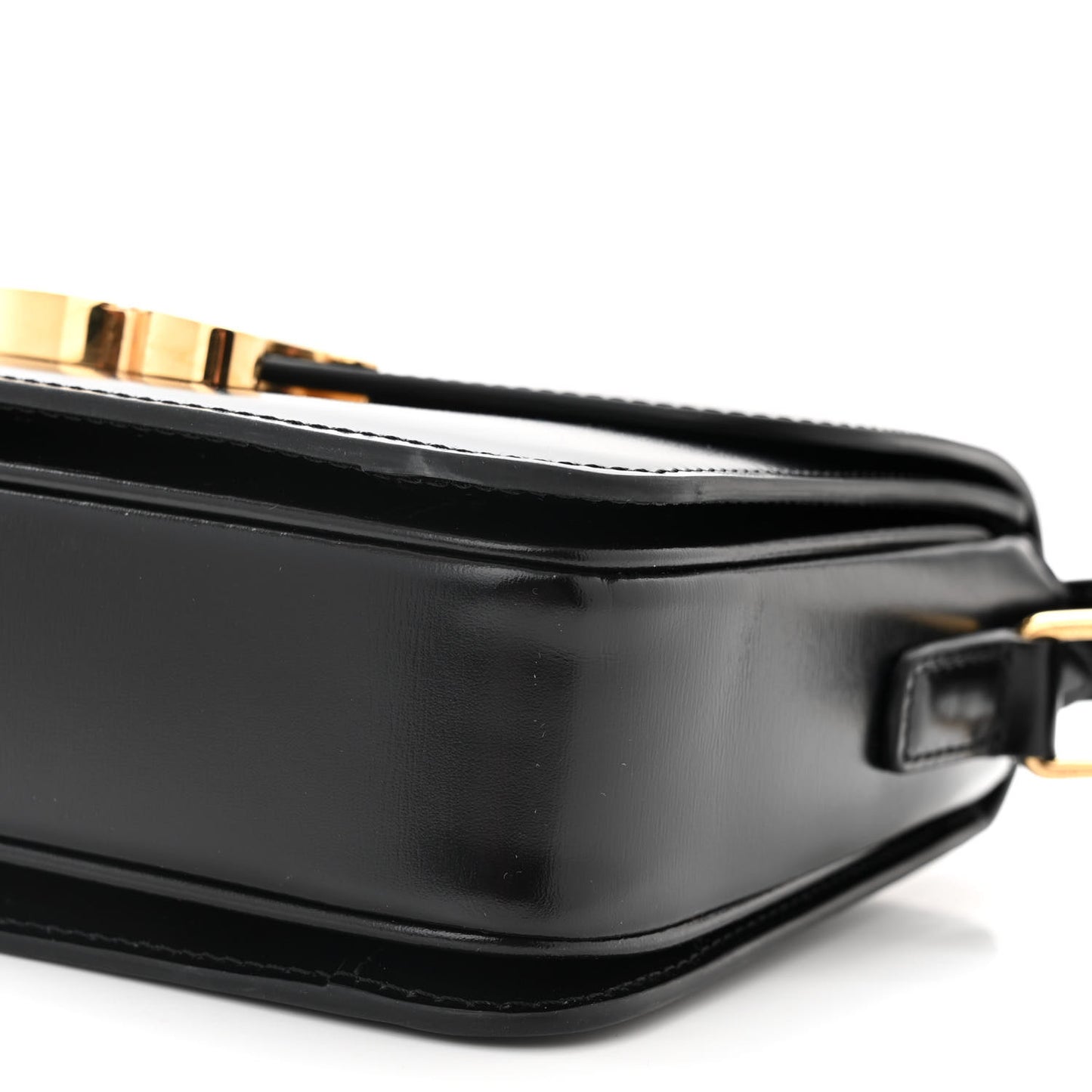 Shiny Calfskin Teen Triomphe Black
