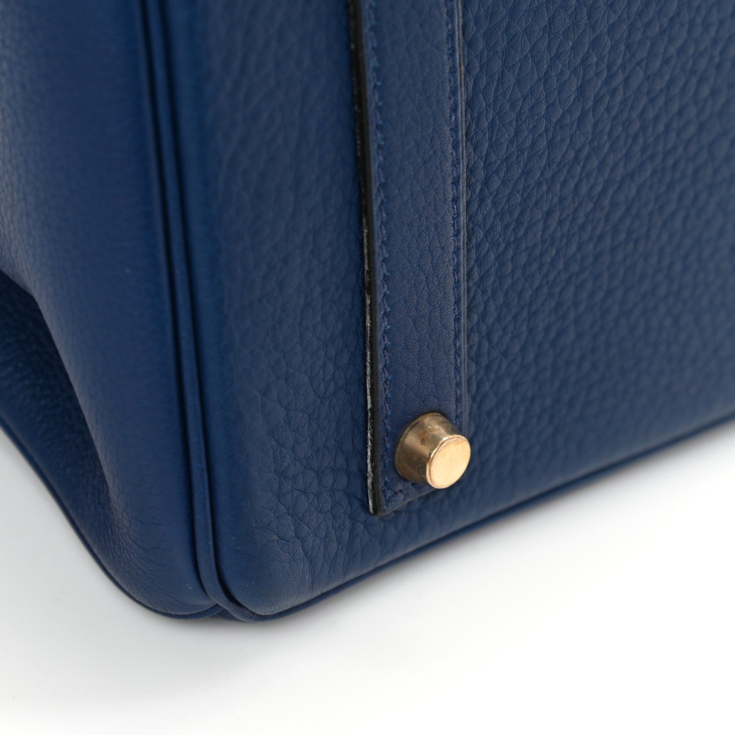 Taurillon Clemence Birkin 35 Bleu Brighton