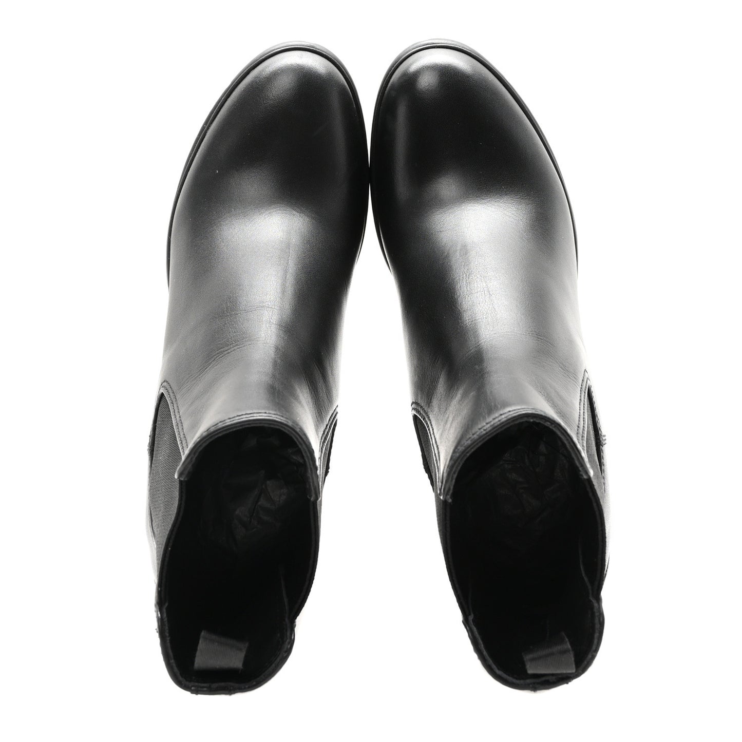 Vitello Montana Lug Sole Chelsea 55mm Boots 39 Black