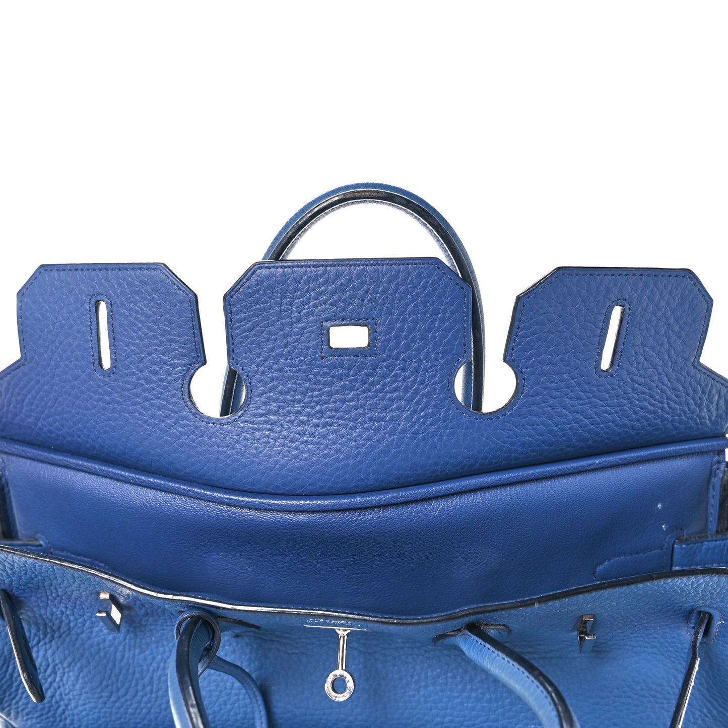 Taurillon Clemence Birkin 35 Bleu Brighton