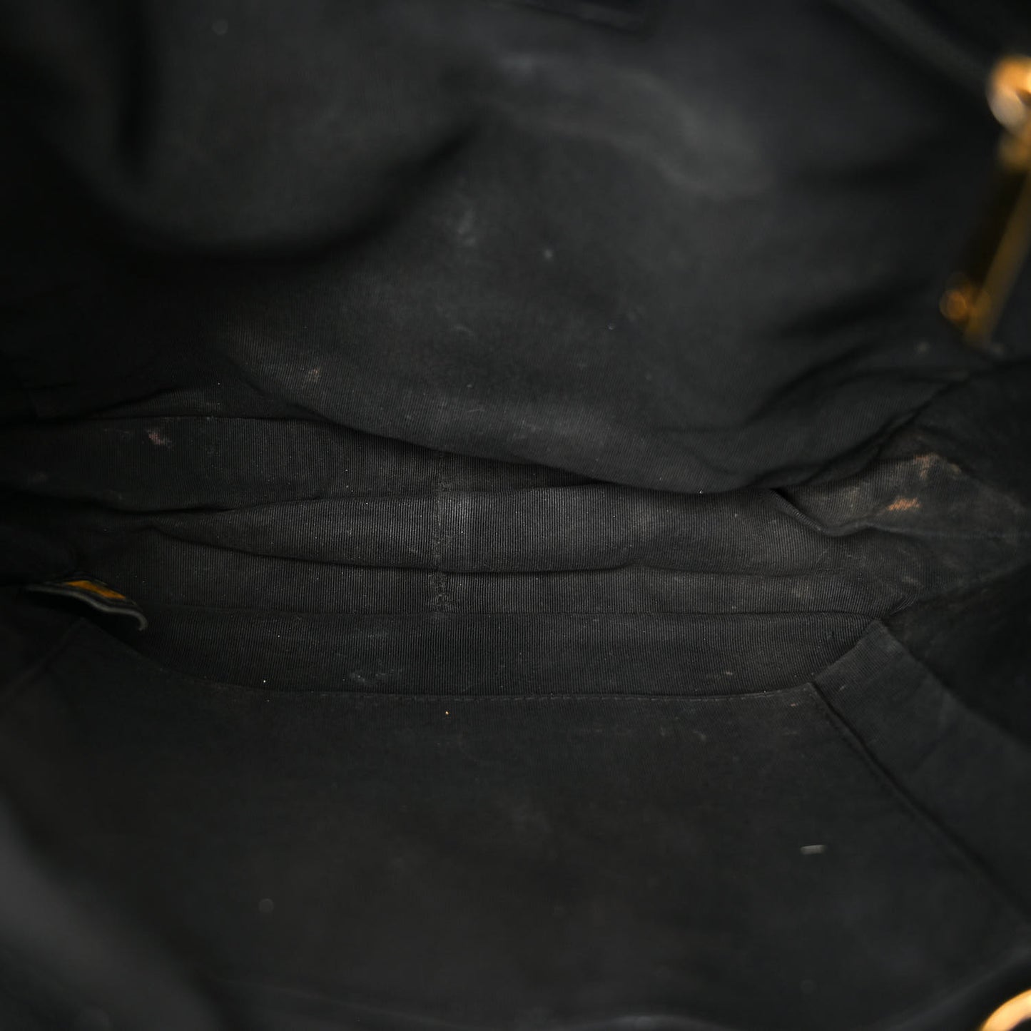 Caviar Quilted Petit Shopping Tote PST Black