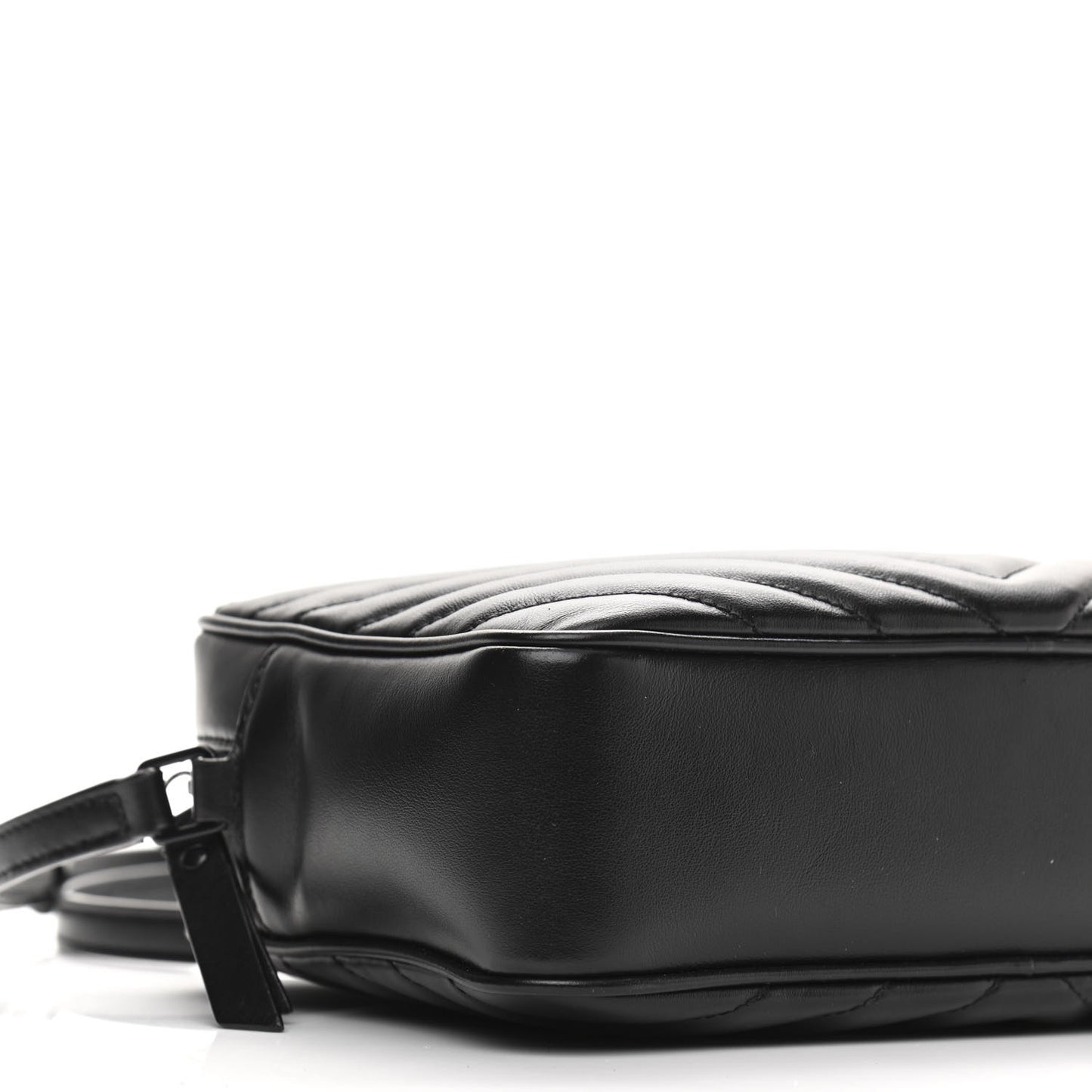 Calfskin Matelasse Monogram Lou Camera Bag Black