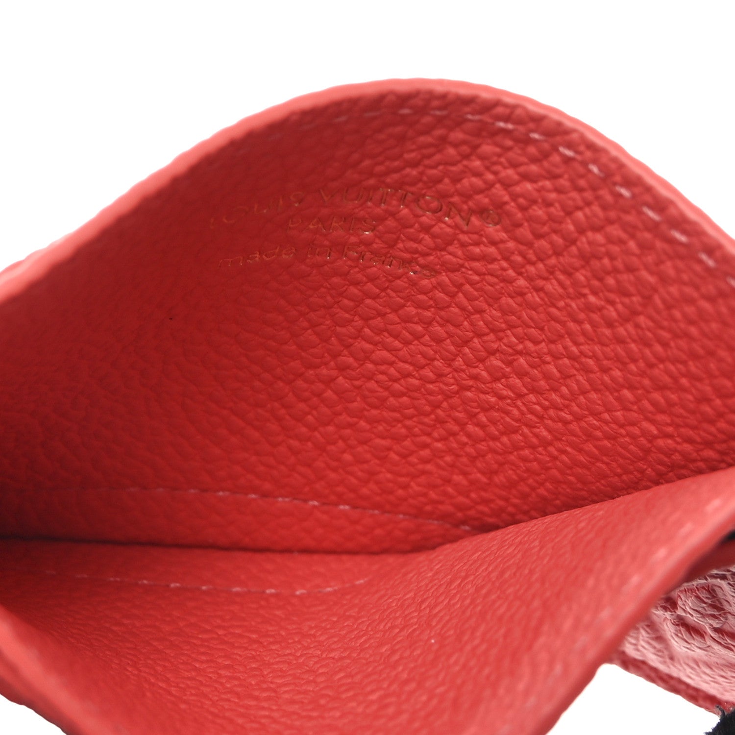 Louis Vuitton Empreinte Monogram LV Charms Card Holder Sweet Coral 5 of 6