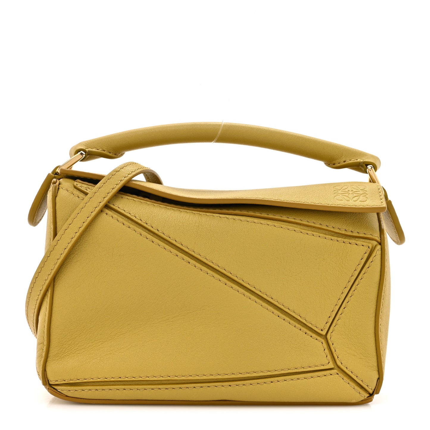 Calfskin Mini Puzzle Bag Sahara