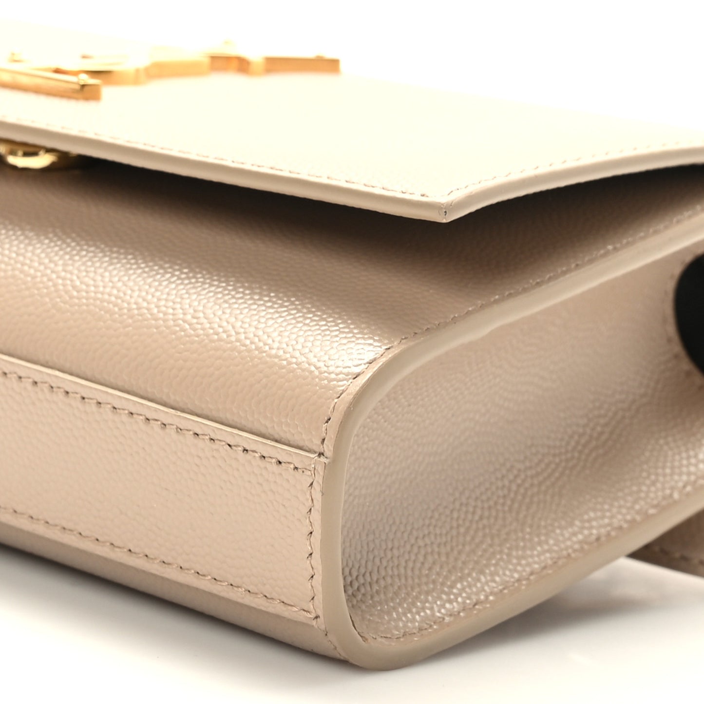 Grain De Poudre Monogram Kate Belt Bag Dark Beige