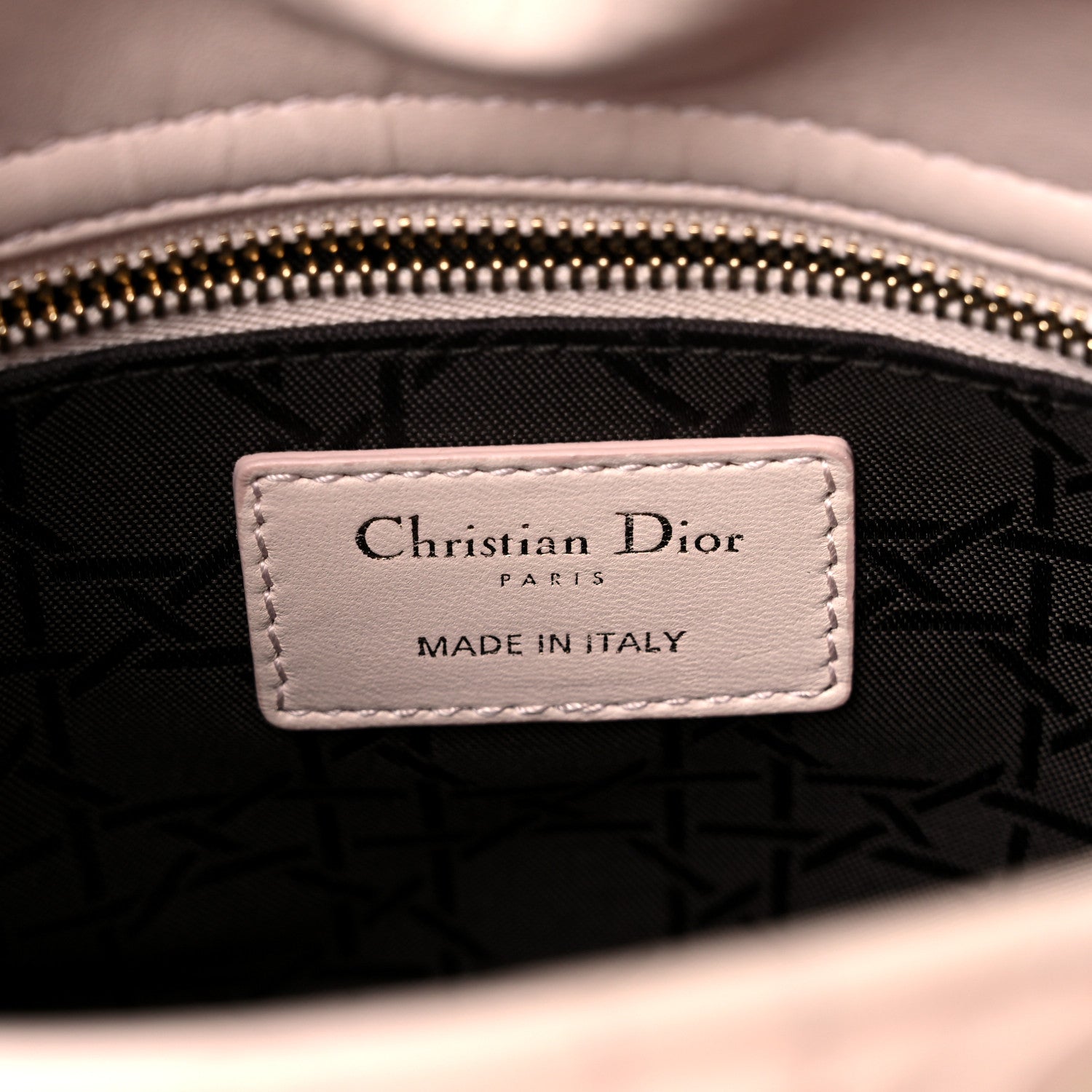 Christian Dior Lambskin Cannage Small Lucky Badges My Lady Dior Pink 5 of 9