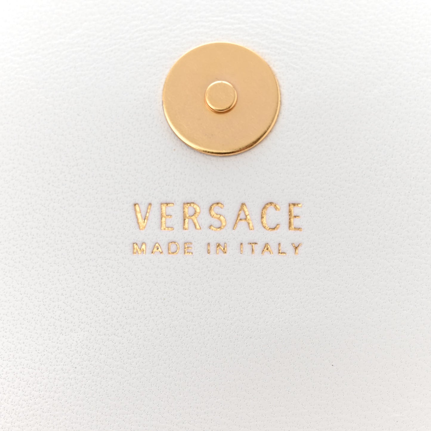 Vitello Jungle Print Mini Virtus Chain Clutch Green White