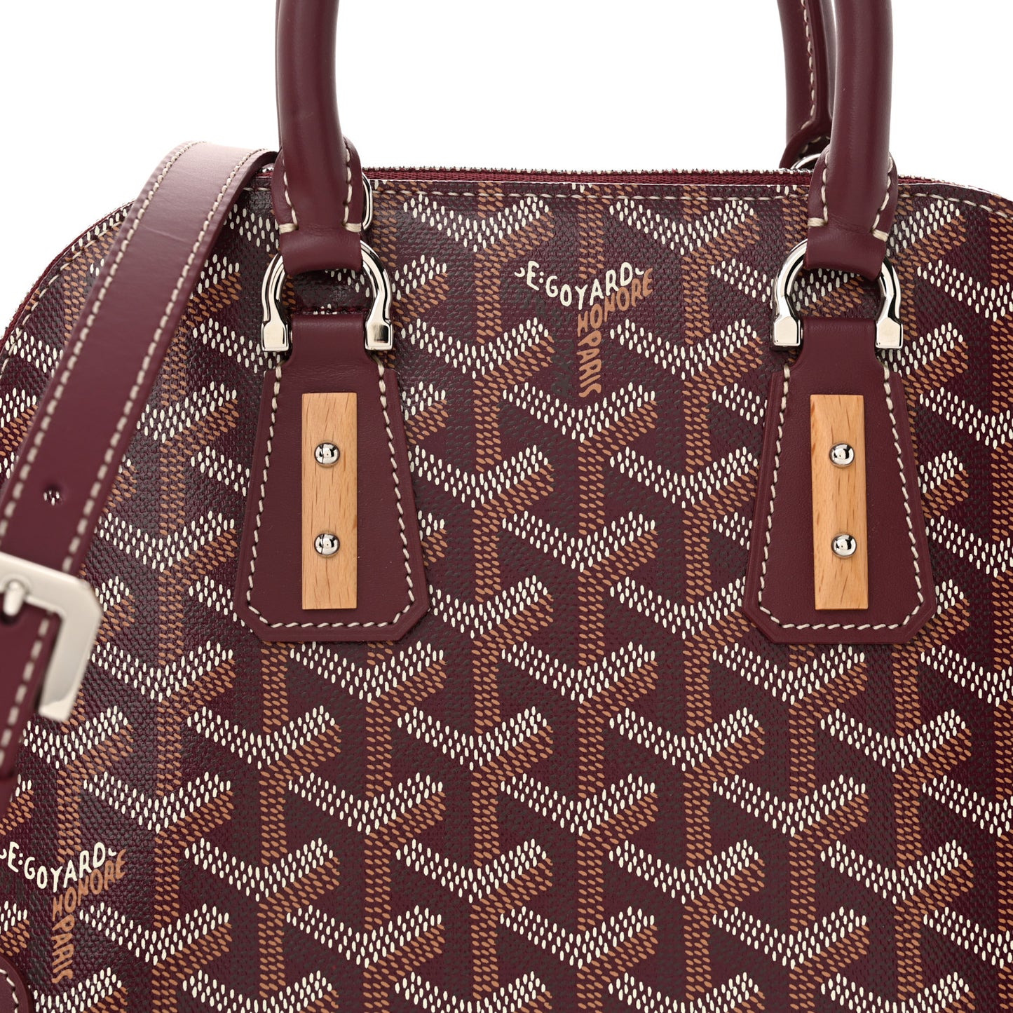 Goyardine Mini Vendome Burgundy