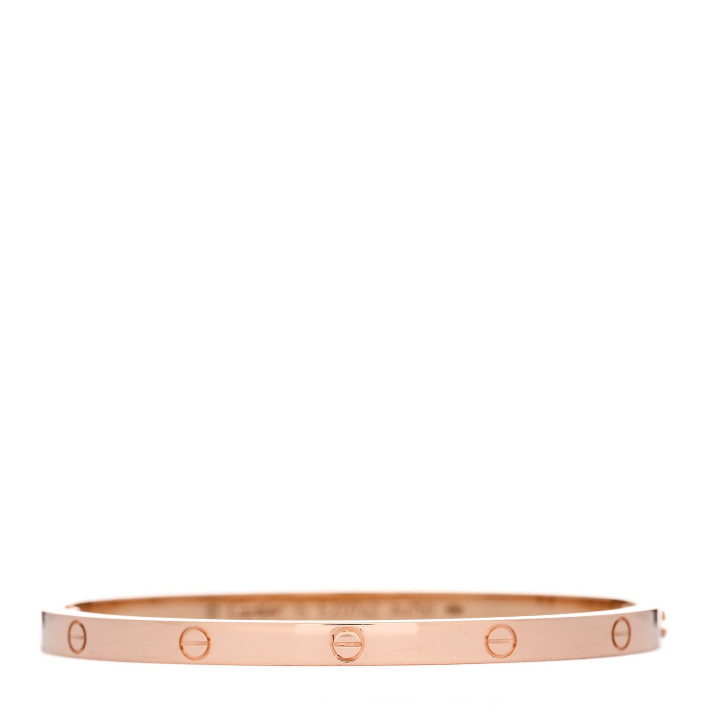 18K Pink Gold Small LOVE Bracelet 15