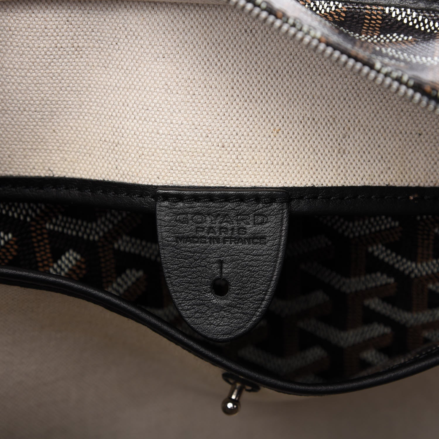 Goyard Goyardine Artois PM Black 8 of 10