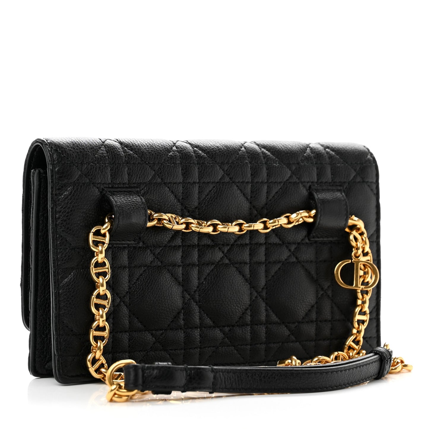 Supple Calfskin Caro Belt Bag Black