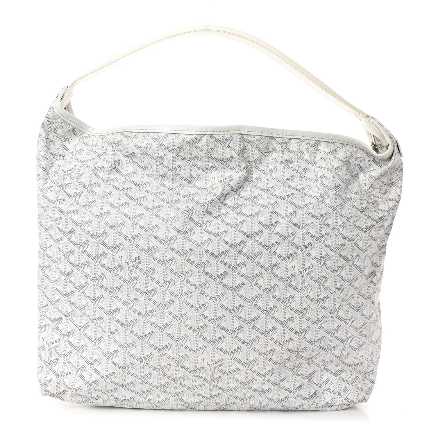 Goyard Goyardine Fidji Zip Hobo White 1 of 10