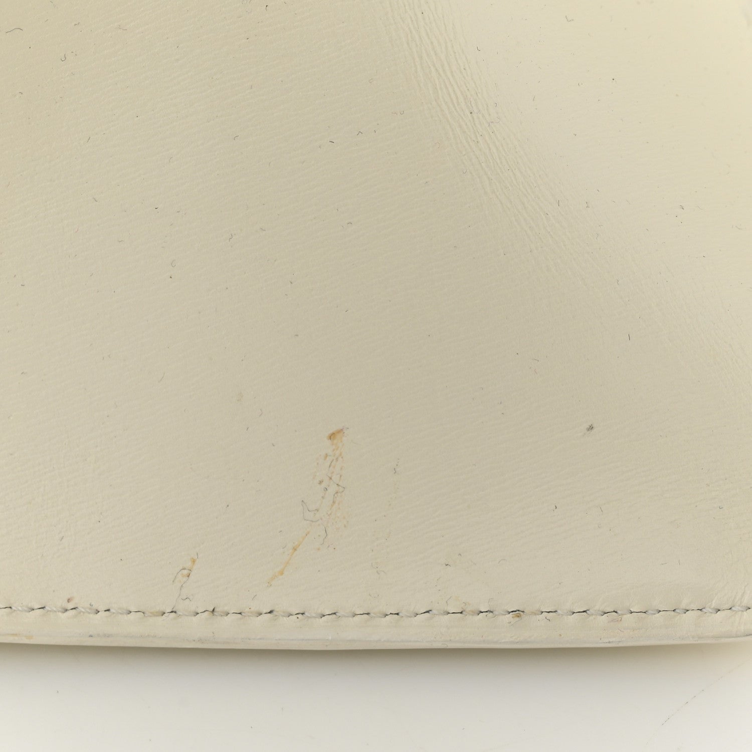 Delvaux Box Calfskin MM Brillant Satchel Ivory 6 of 13