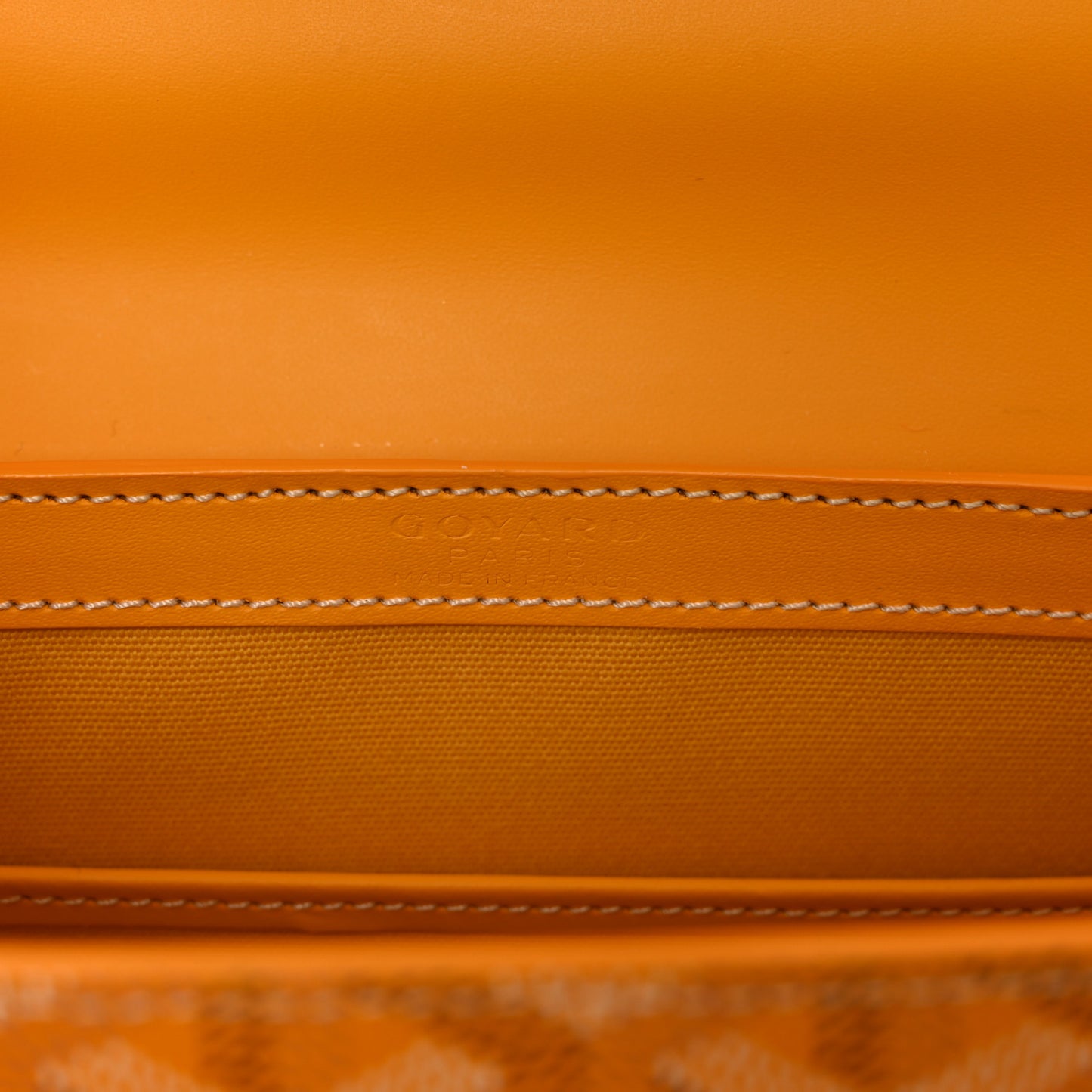 Goyardine Structure Mini Saigon Yellow