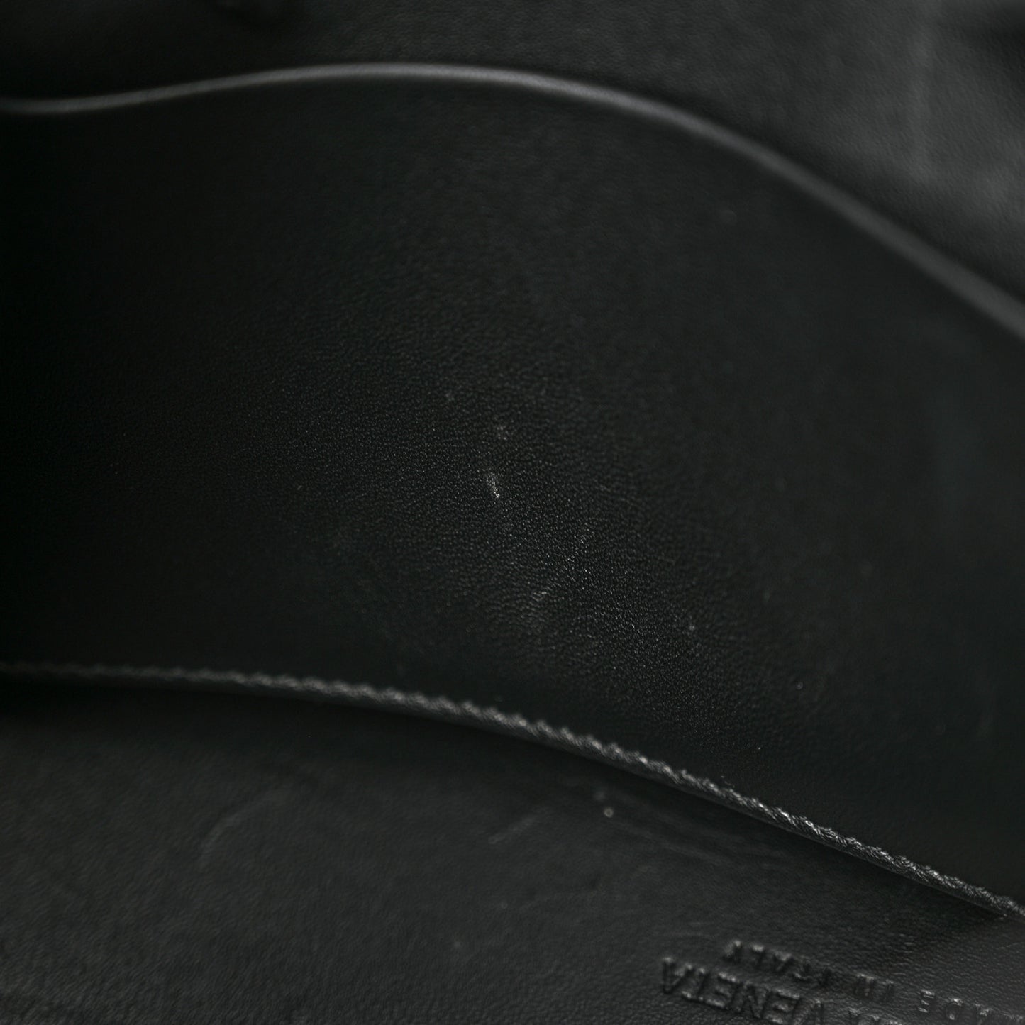 Nappa Intrecciato Small Andiamo Shoulder Bag Black