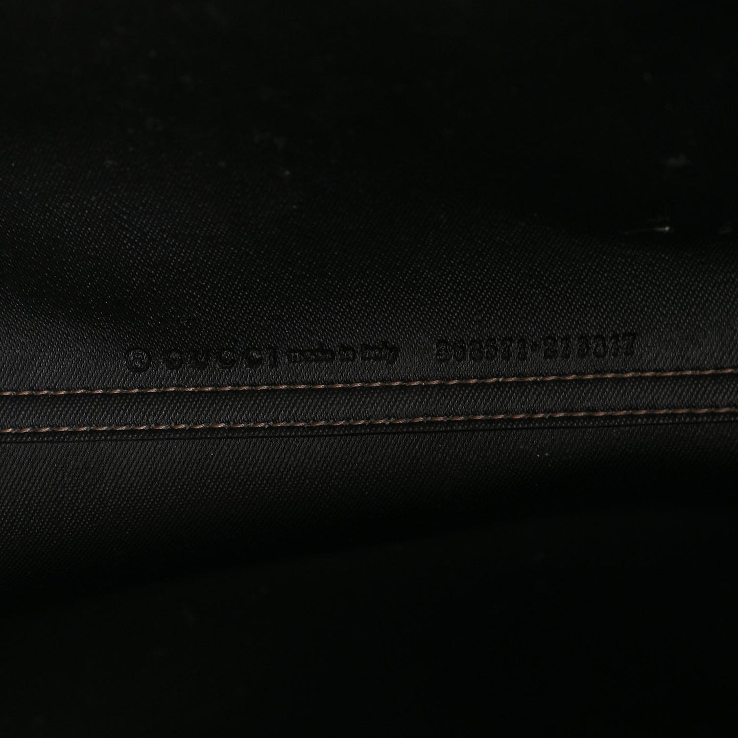 GG Supreme Monogram Large Reversible Tote Beige Black