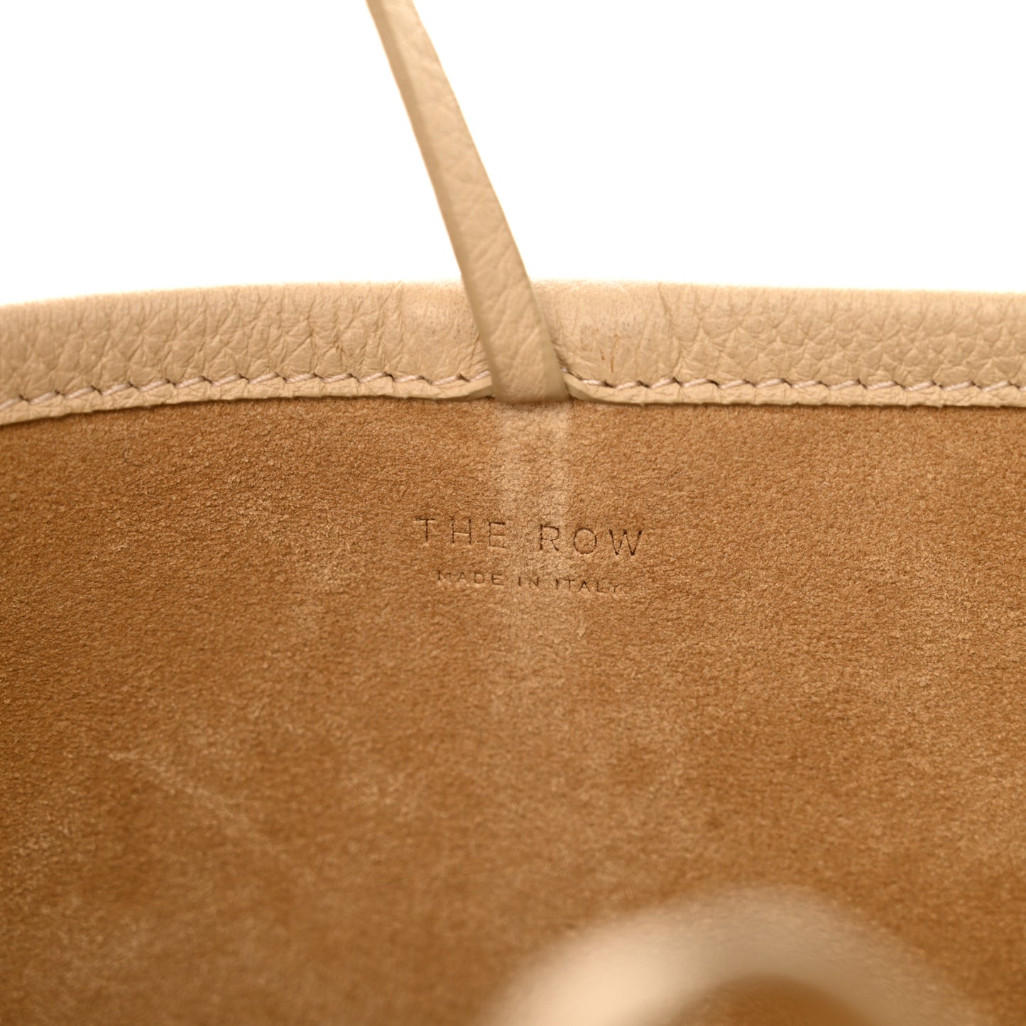 Grained Calfskin Small N/S Park Tote Boulder