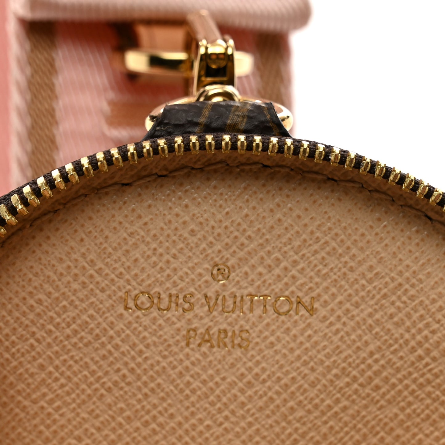 Monogram Multi Pochette Accessories Bandouliere Shoulder Strap Rose Clair