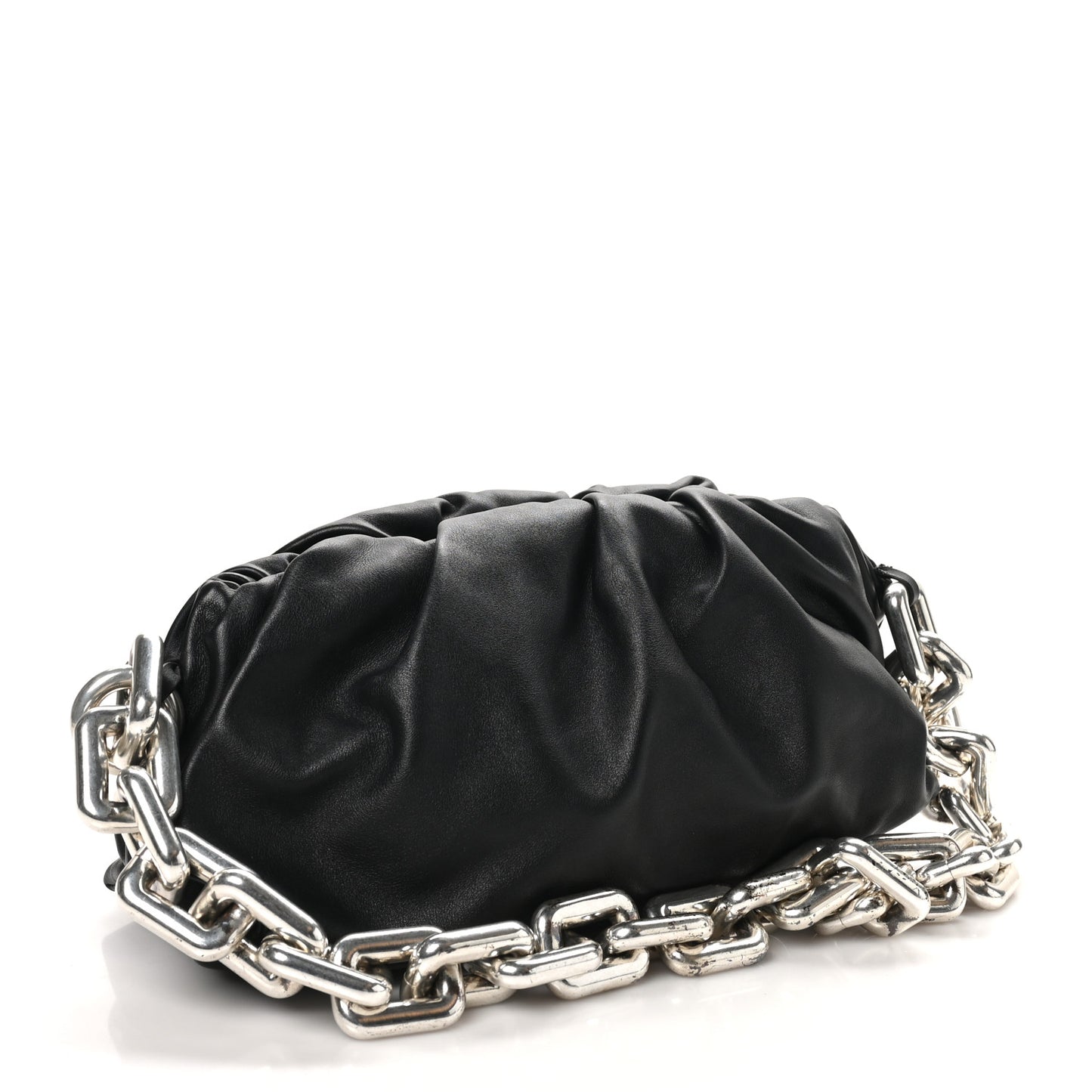 Calfskin The Pouch Chain Black