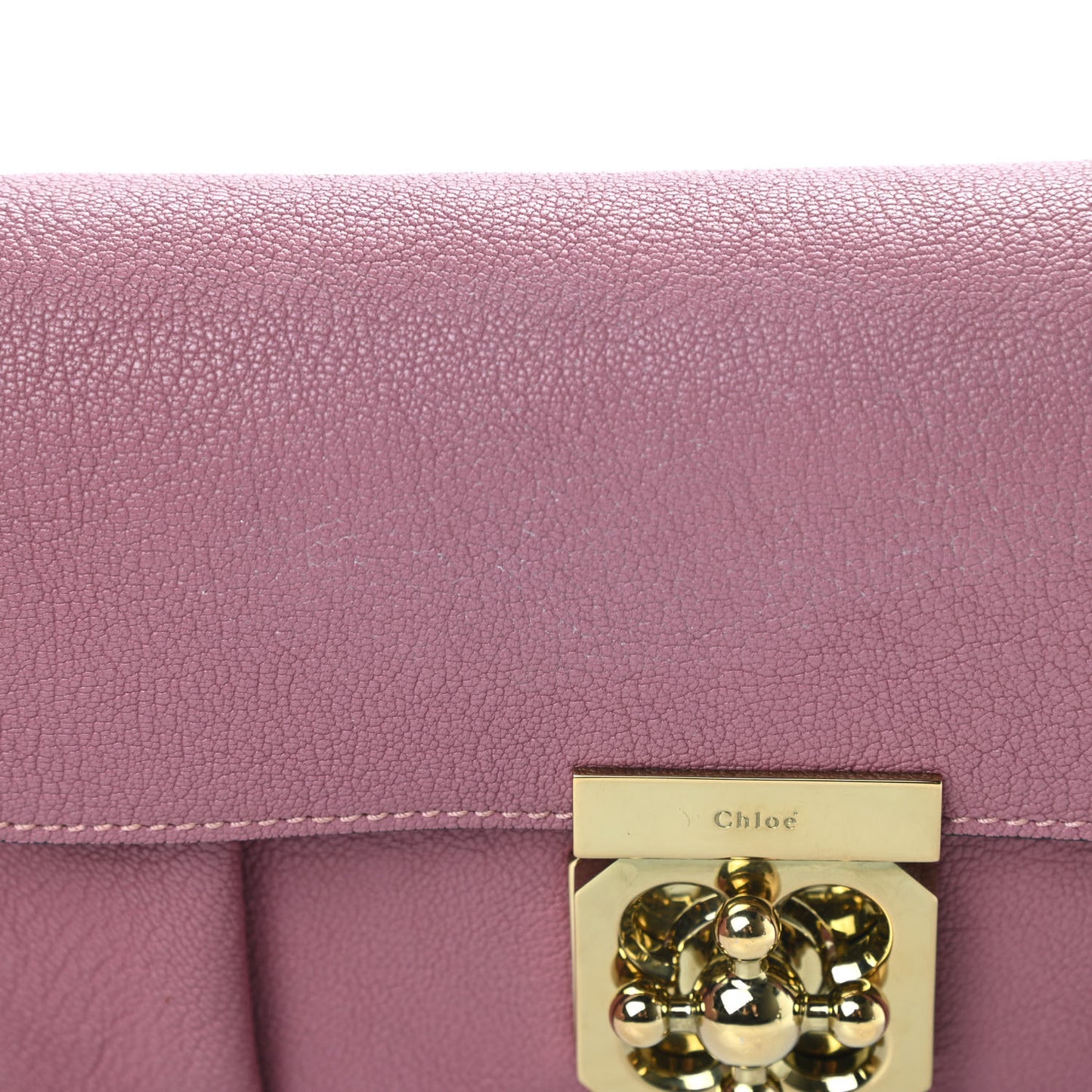 Goatskin Mini Elsie Crossbody Bag Pink