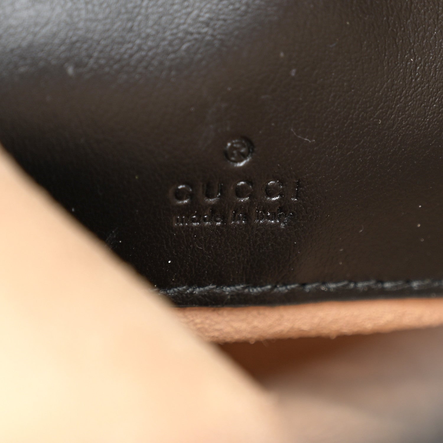 Gucci Calfskin Matelasse Mini GG Marmont Crossbody Bag Black 6 of 11
