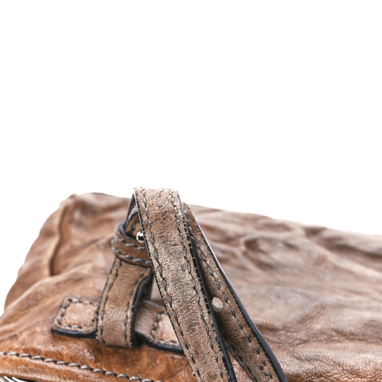 Givenchy Tumbled Sheepskin Mini Pandora Brown 14 of 15