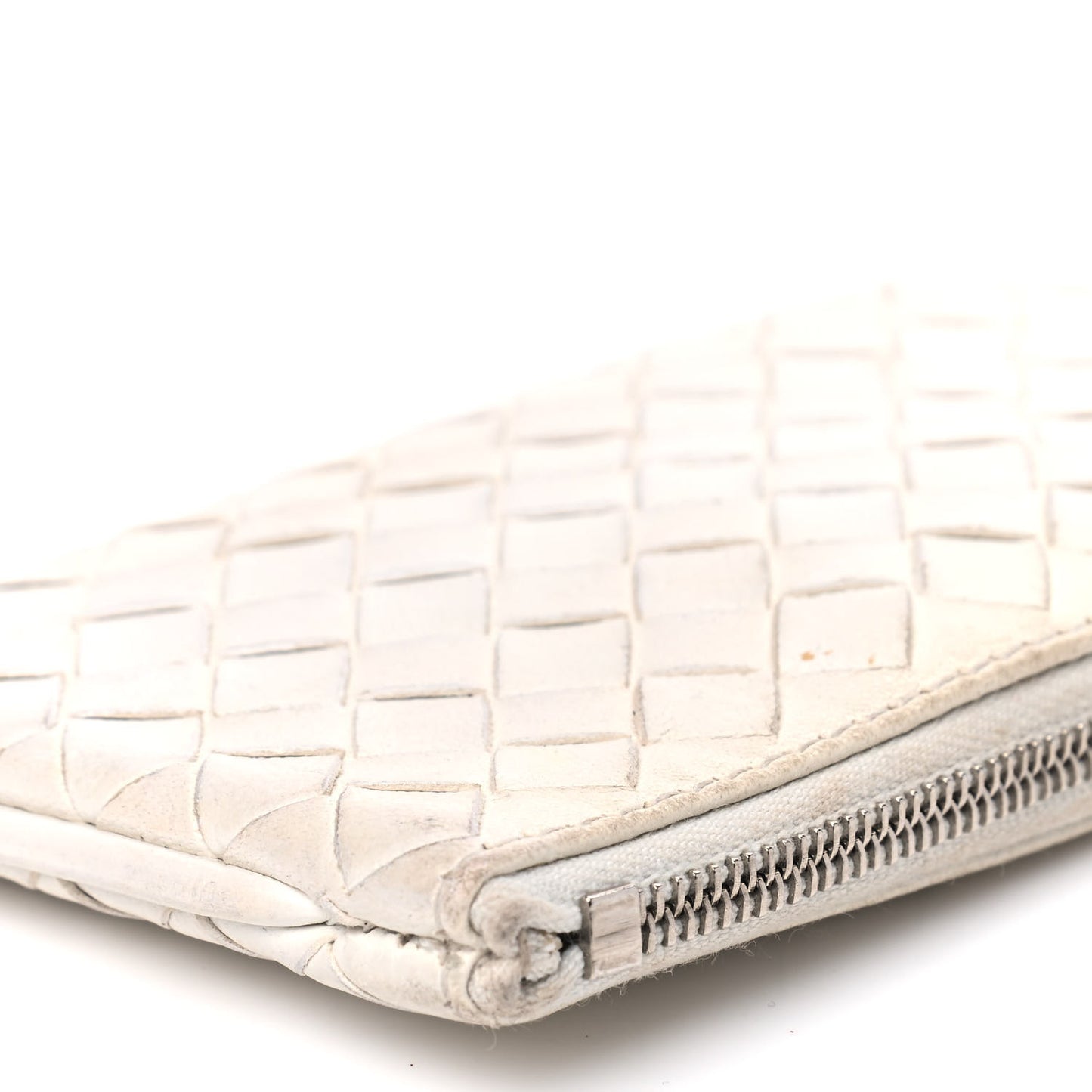 Nappa Intrecciato Key Holder White