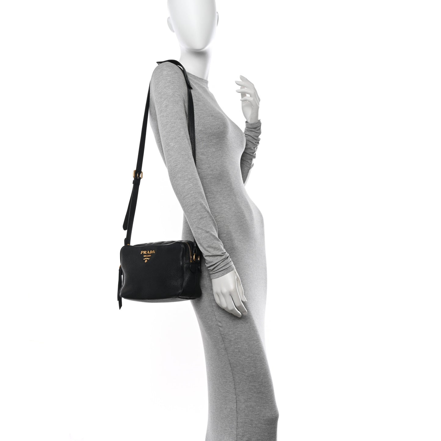 Vitello Phenix Camera Bag Black