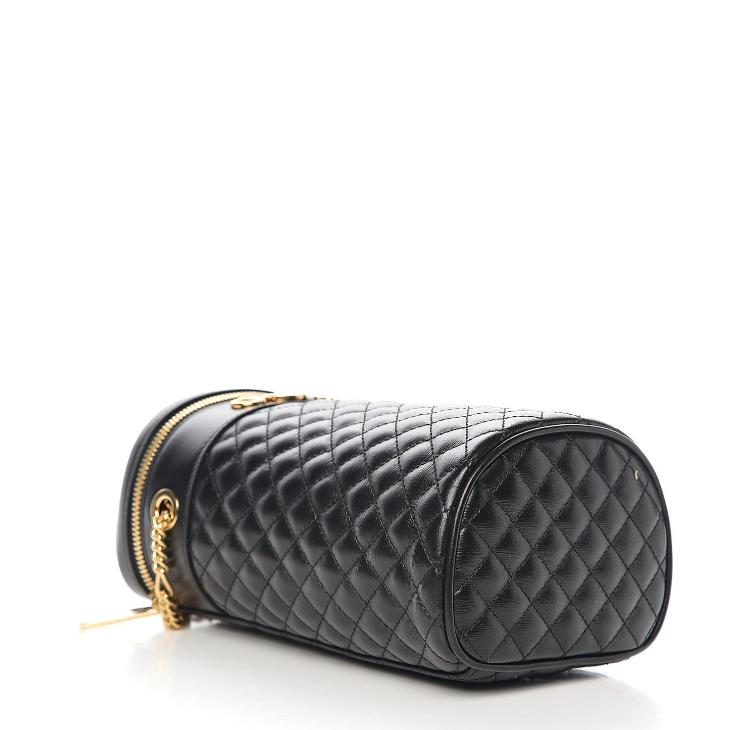 Calfskin Trapuntata Zumi Belt Bag Black