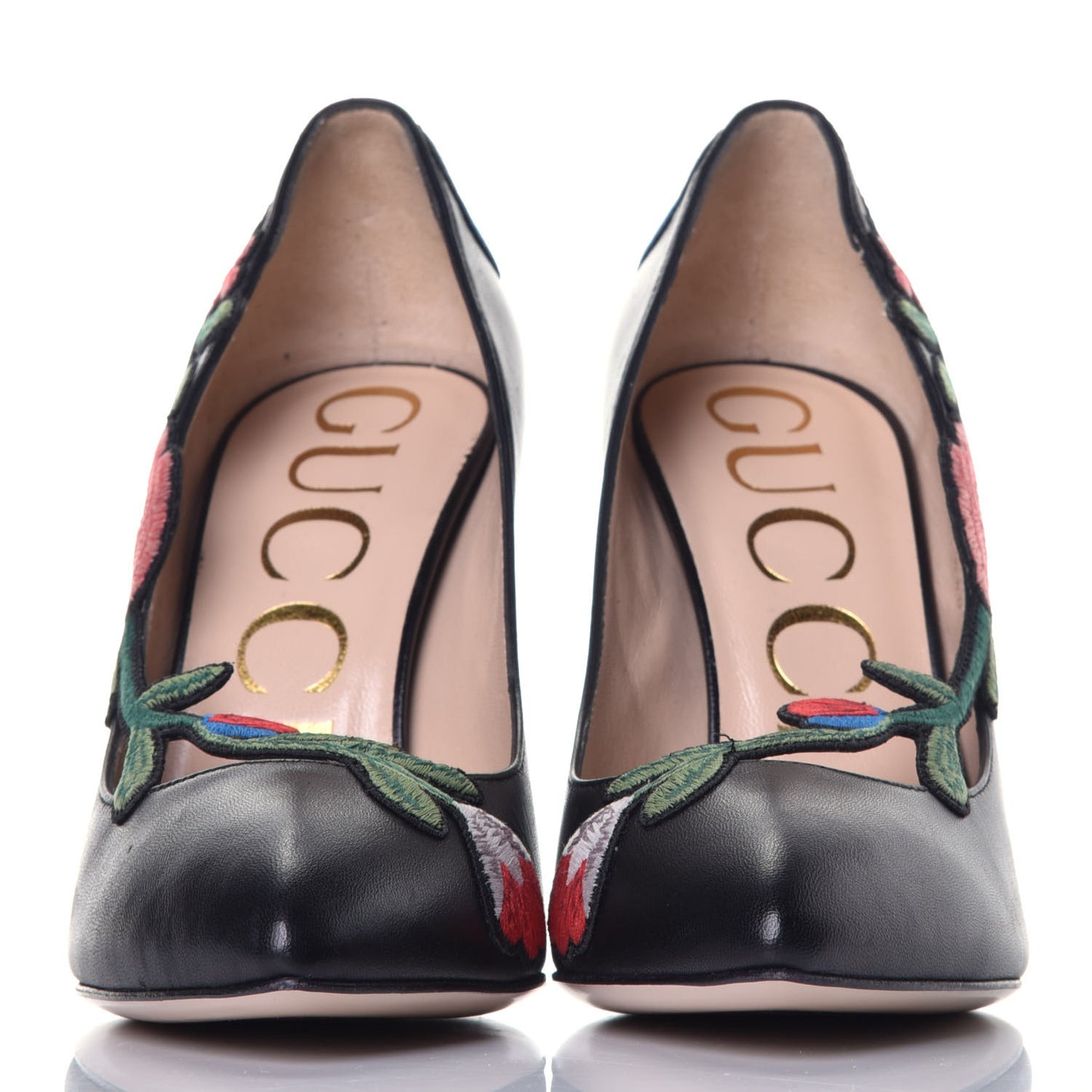 Calfskin Ophelia High Heel Pumps 37.5 Black